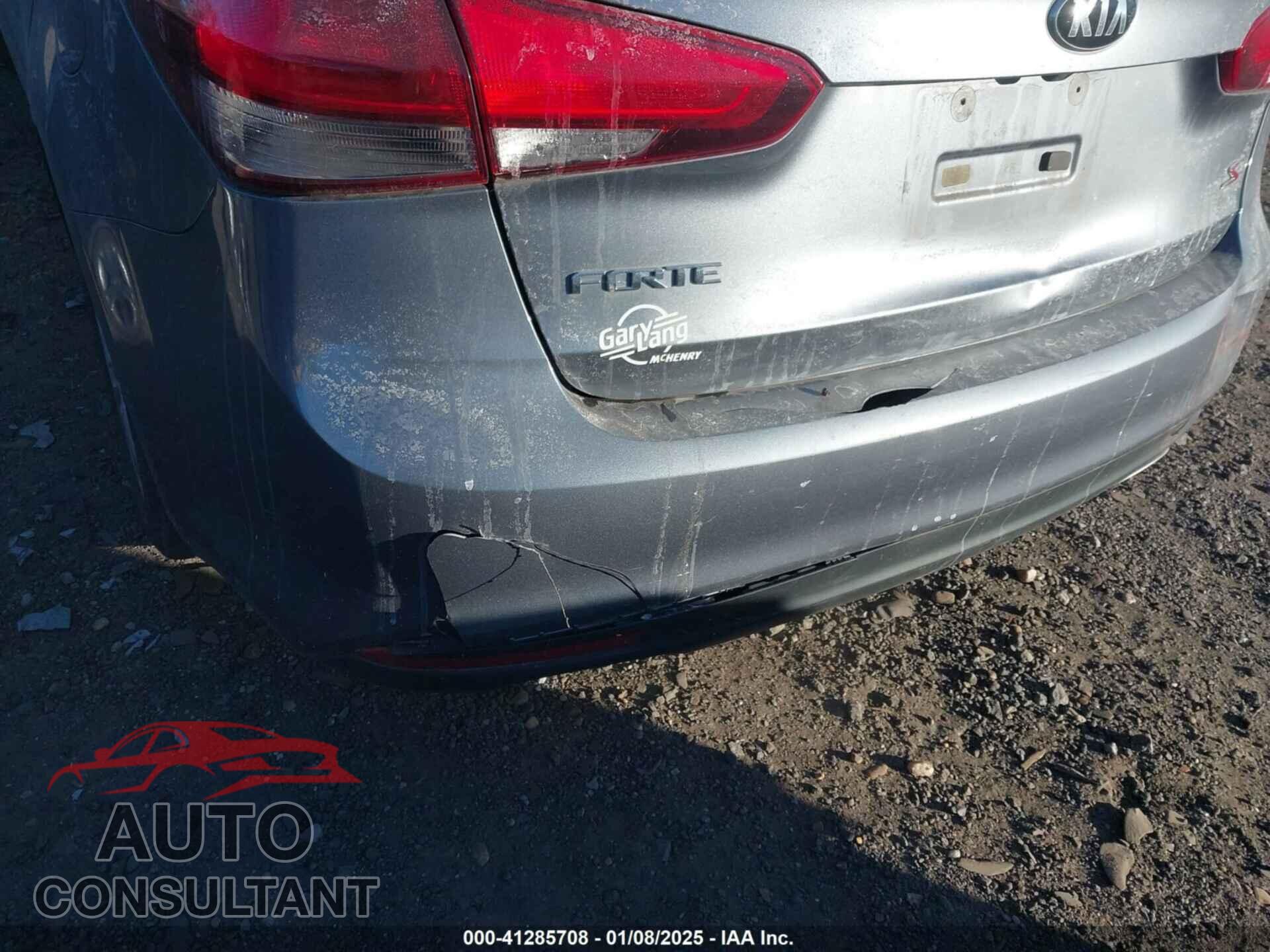 KIA FORTE 2017 - 3KPFL4A78HE022206