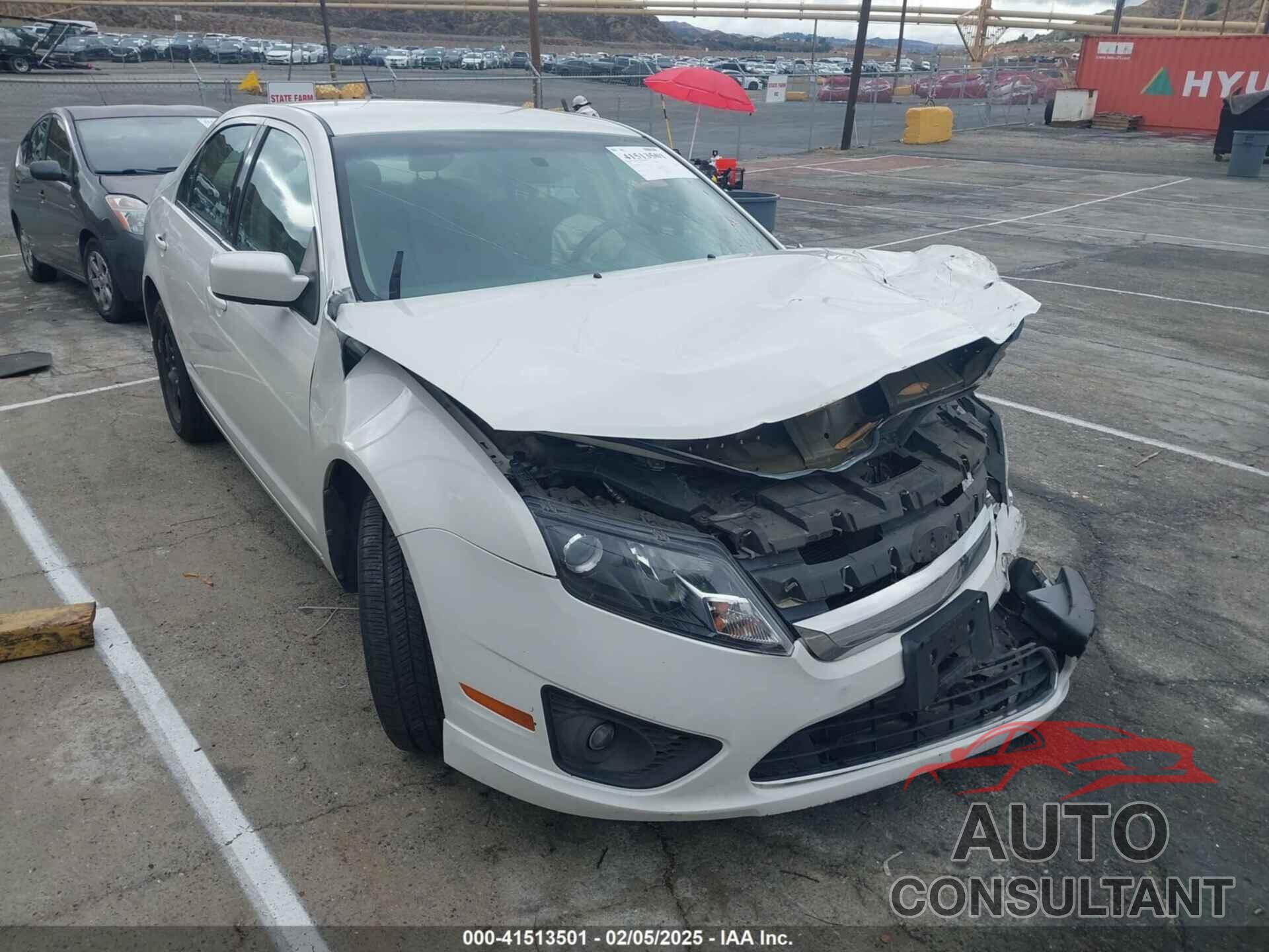 FORD FUSION 2011 - 3FAHP0HA1BR343100