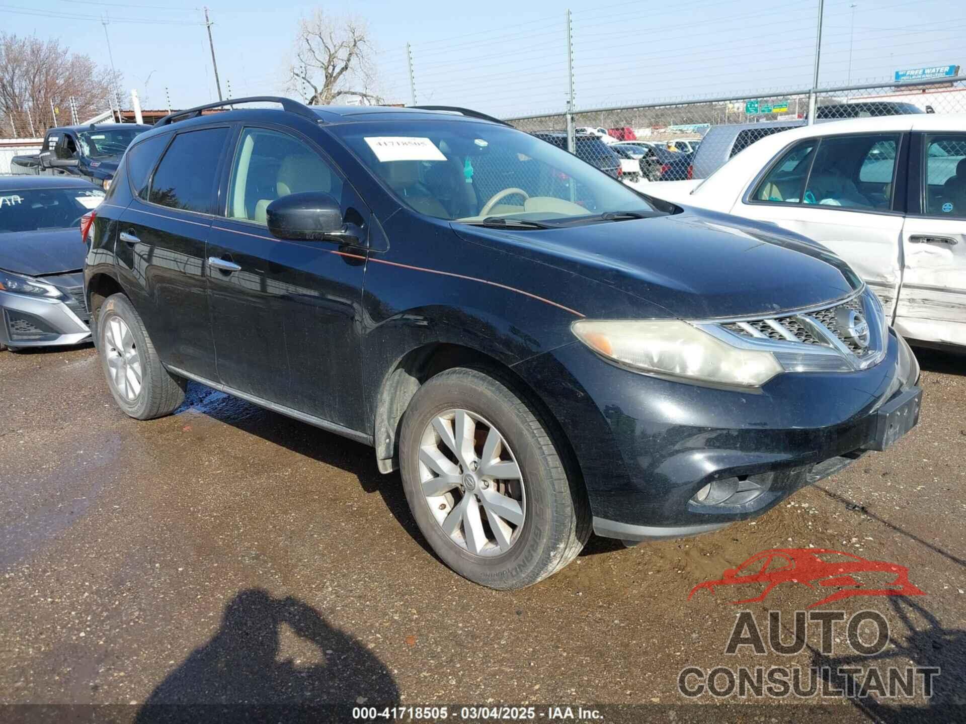 NISSAN MURANO 2012 - JN8AZ1MW0CW201952