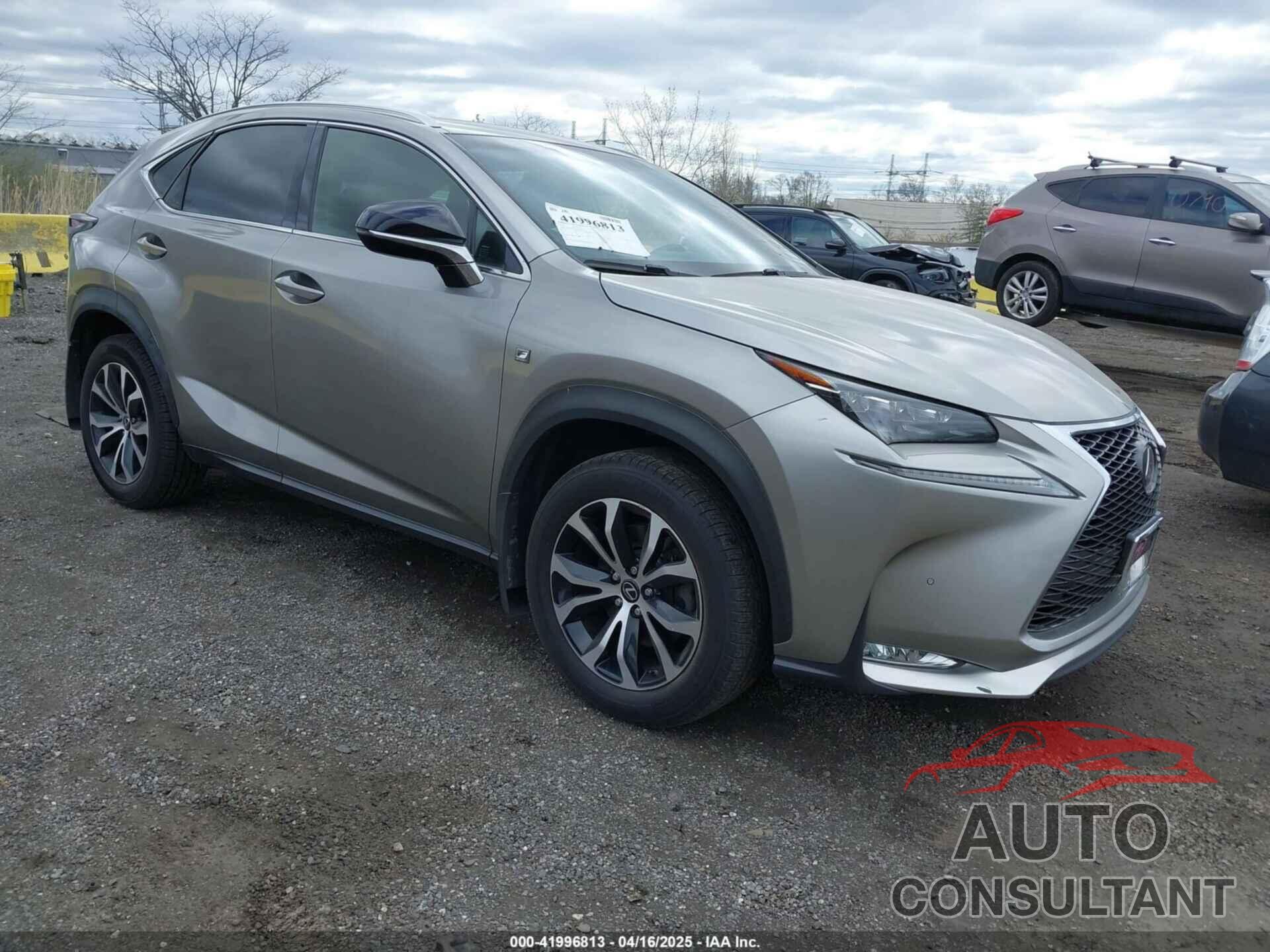 LEXUS NX 200T 2015 - JTJBARBZXF2031417