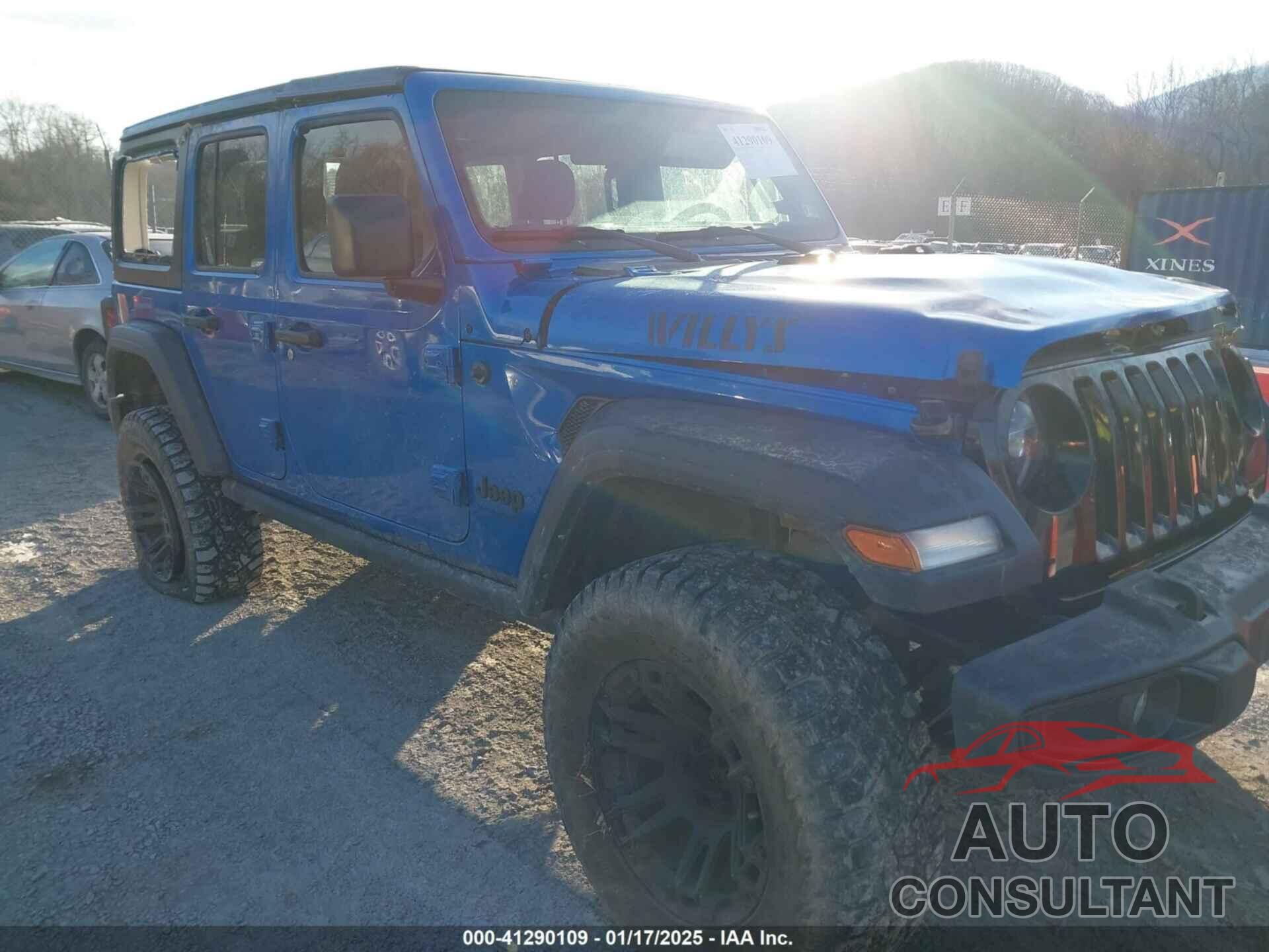 JEEP WRANGLER UNLIMITED 2021 - 1C4HJXDN4MW779291