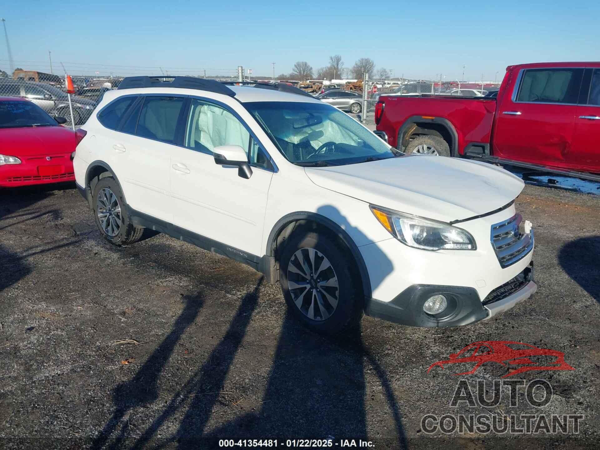 SUBARU OUTBACK 2016 - 4S4BSBJCXG3283017