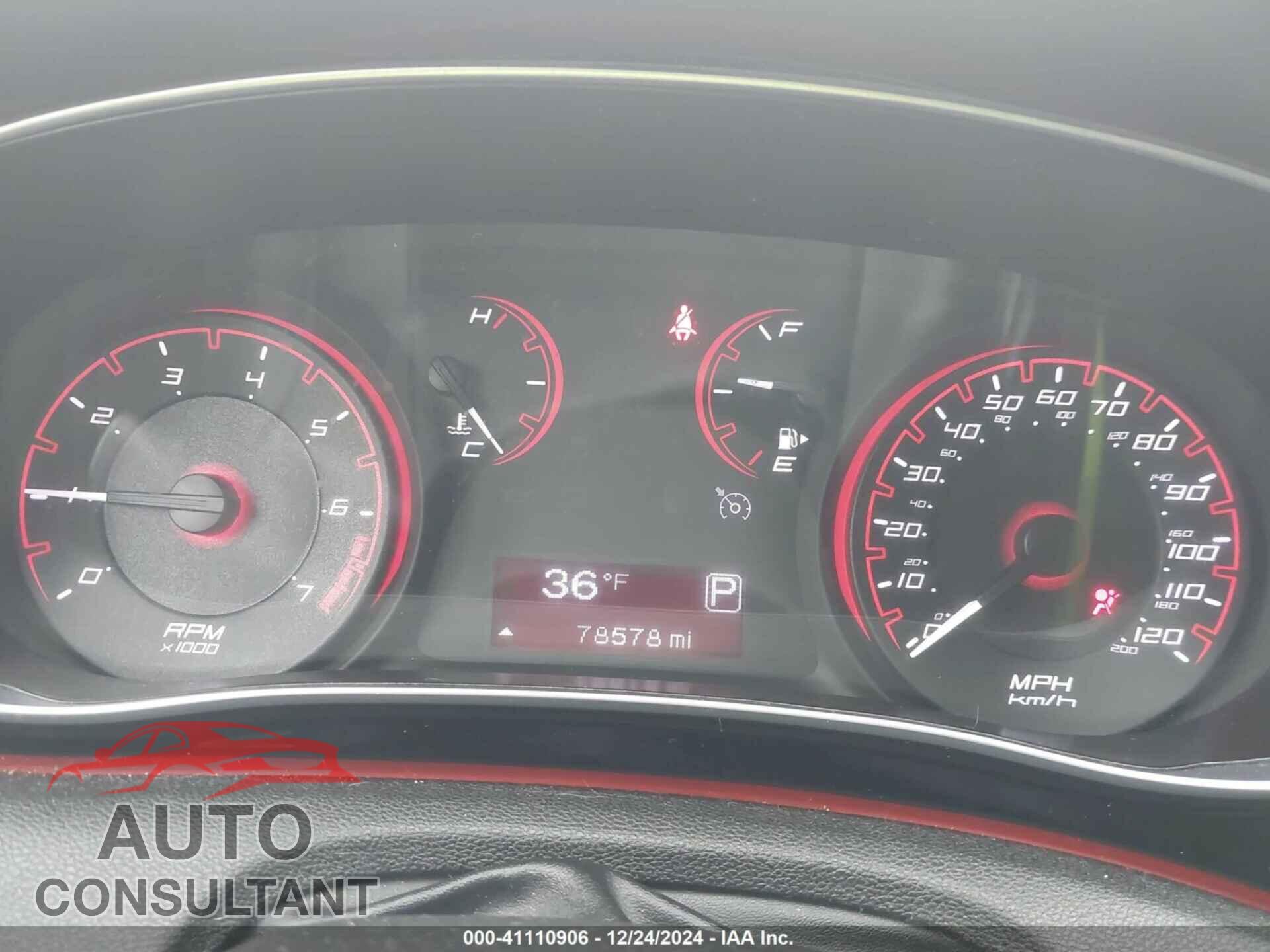 DODGE DART 2015 - 1C3CDFAA3FD276240