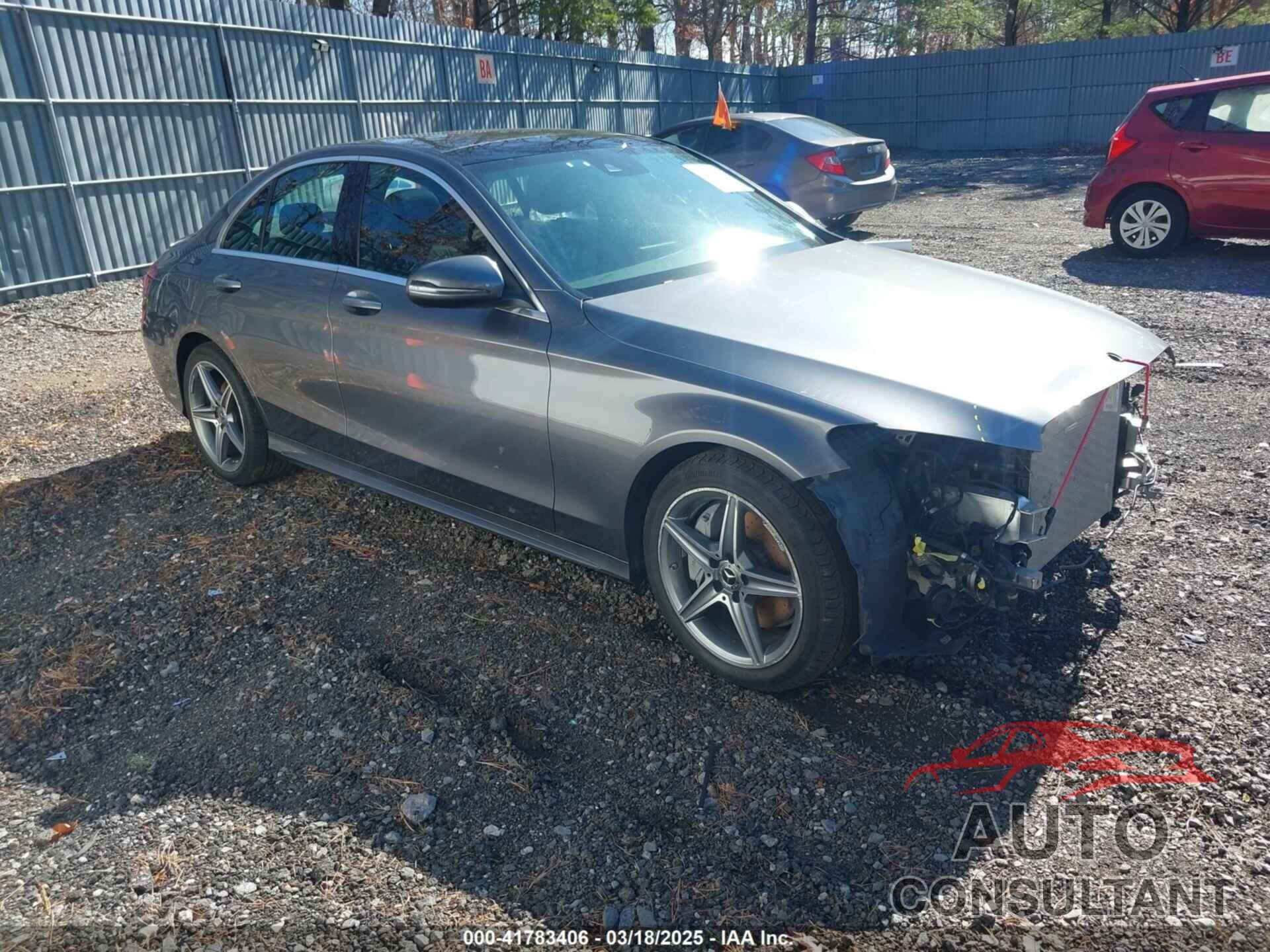 MERCEDES-BENZ C 300 2018 - WDDWF4KB4JR400175