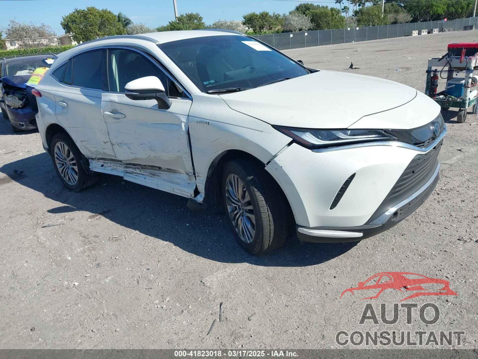 TOYOTA VENZA 2021 - JTEAAAAH5MJ082251