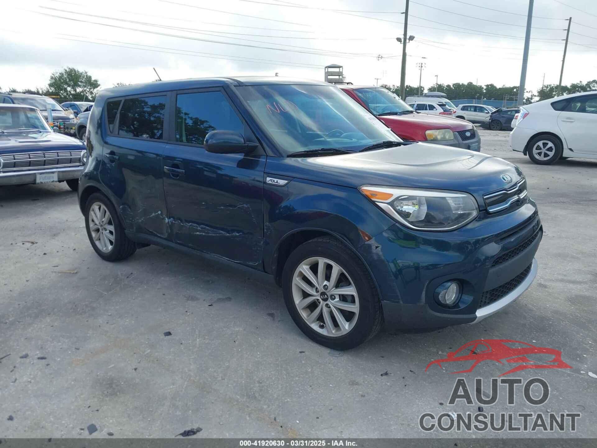 KIA SOUL 2017 - KNDJP3A54H7501522