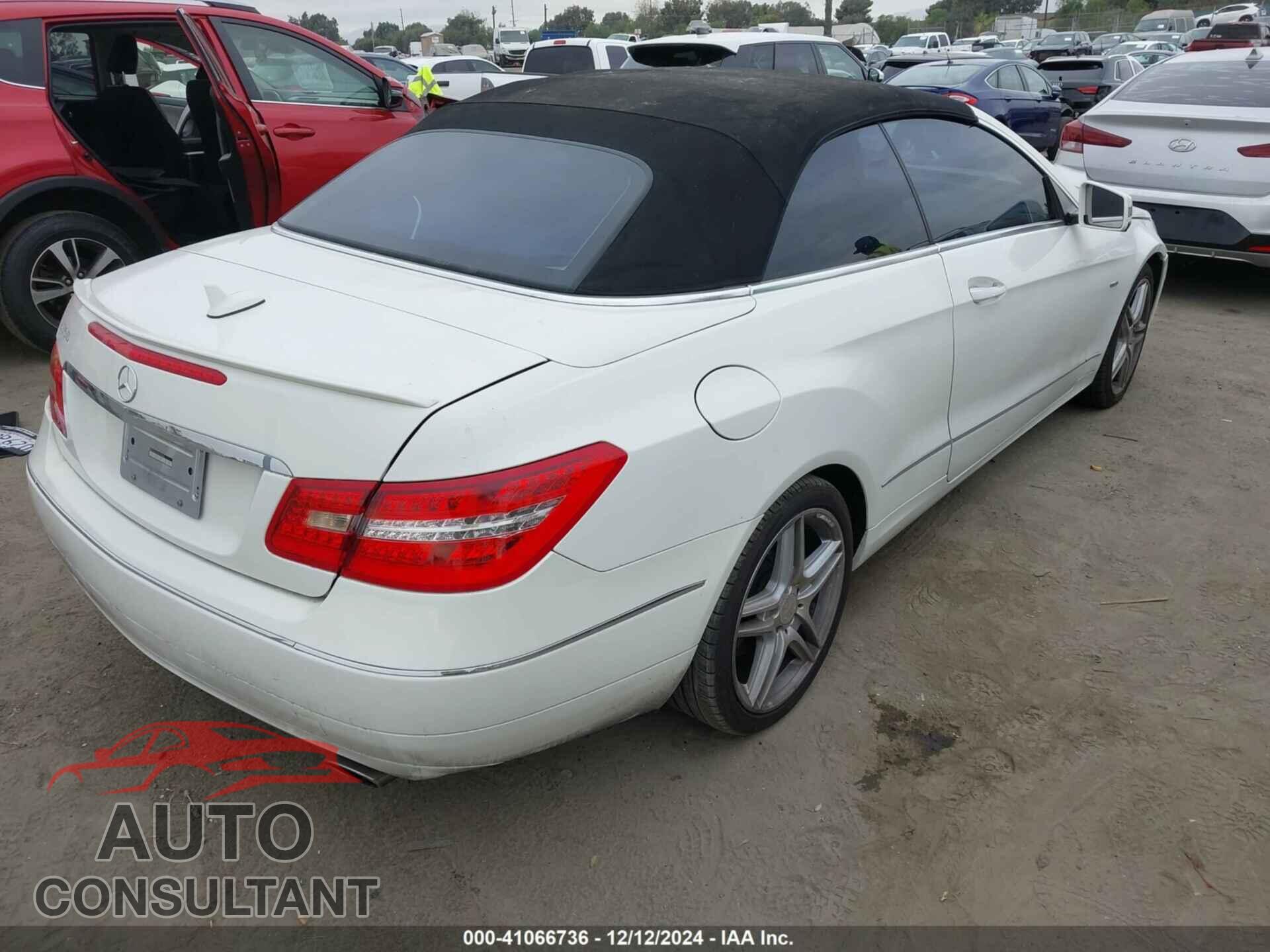 MERCEDES-BENZ E 350 2012 - WDDKK5KF3CF143744