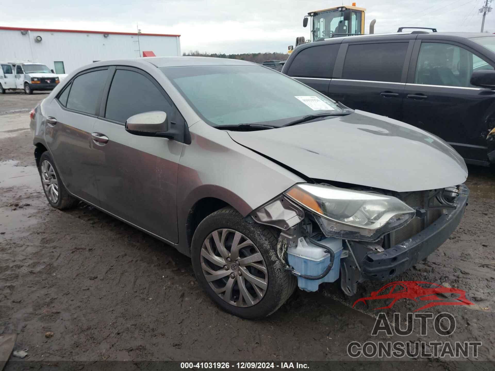 TOYOTA COROLLA 2014 - 2T1BURHEXEC127952