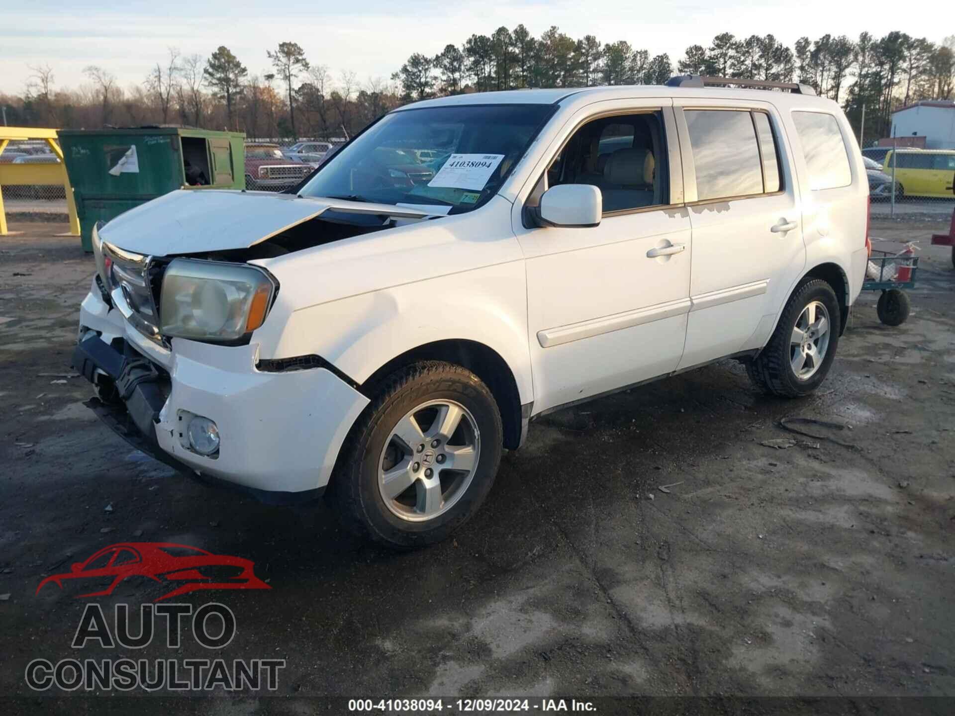HONDA PILOT 2011 - 5FNYF3H56BB014802