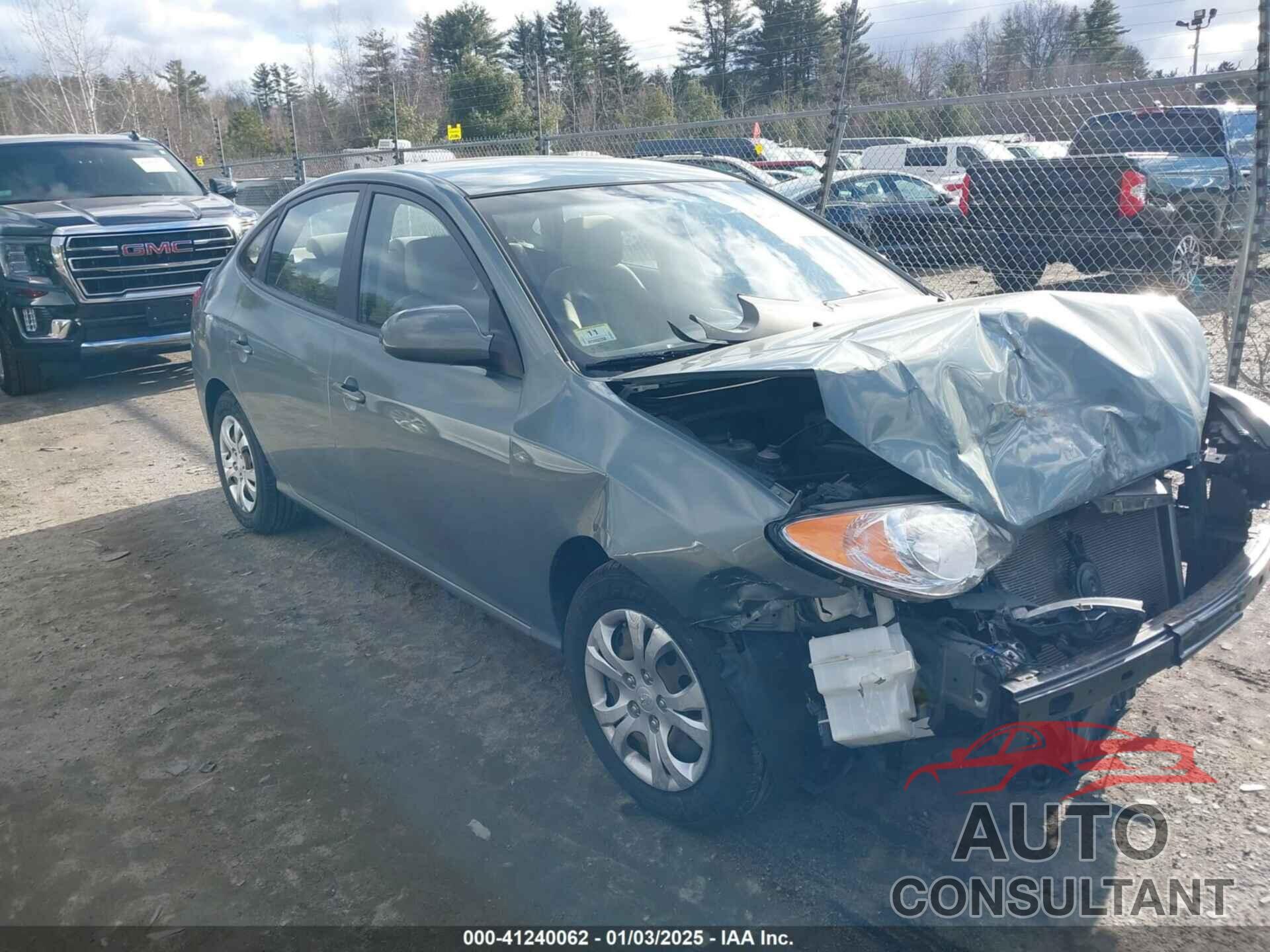 HYUNDAI ELANTRA 2010 - KMHDU4AD3AU162287