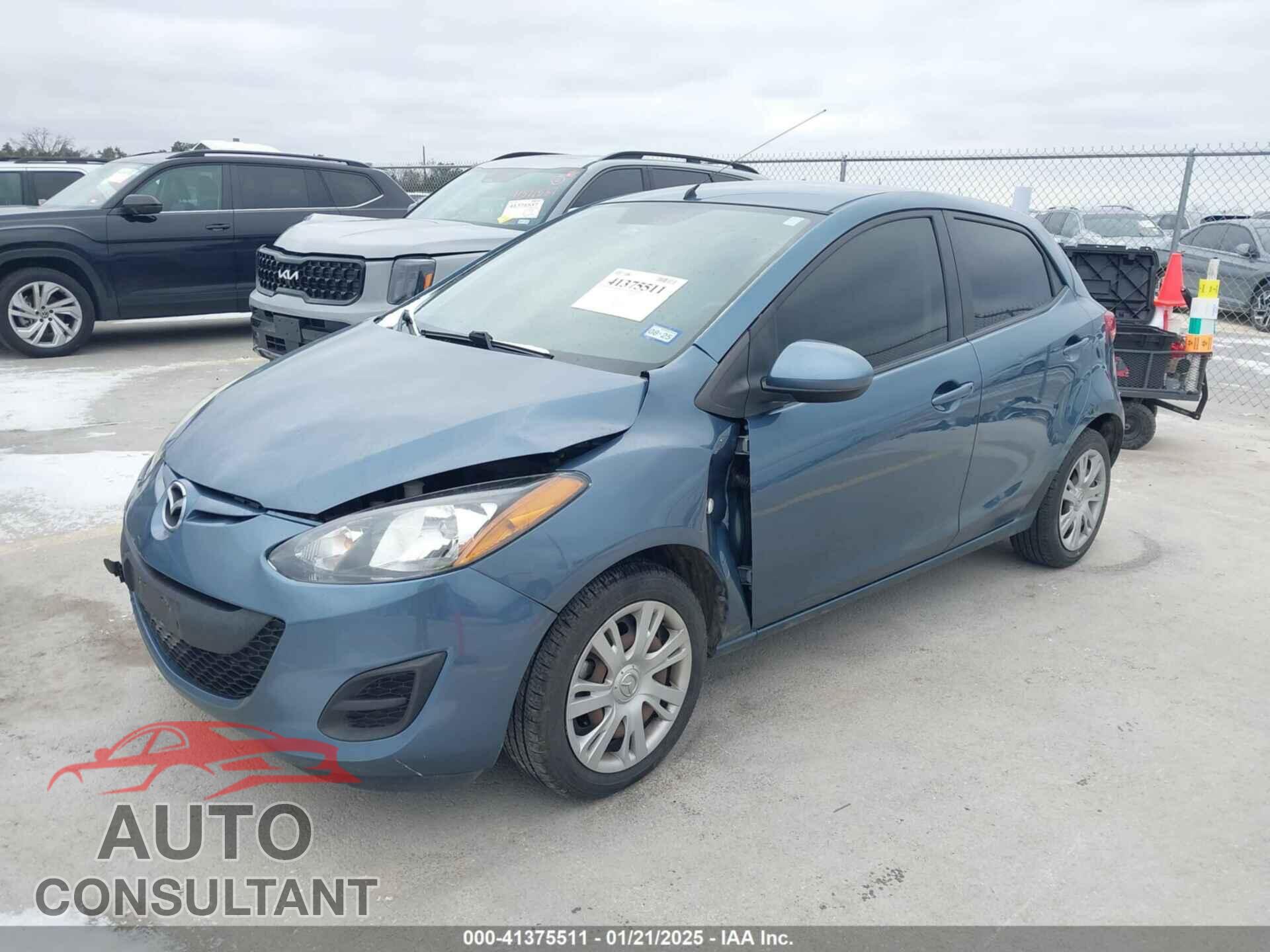 MAZDA MAZDA2 2014 - JM1DE1KY4E0186287