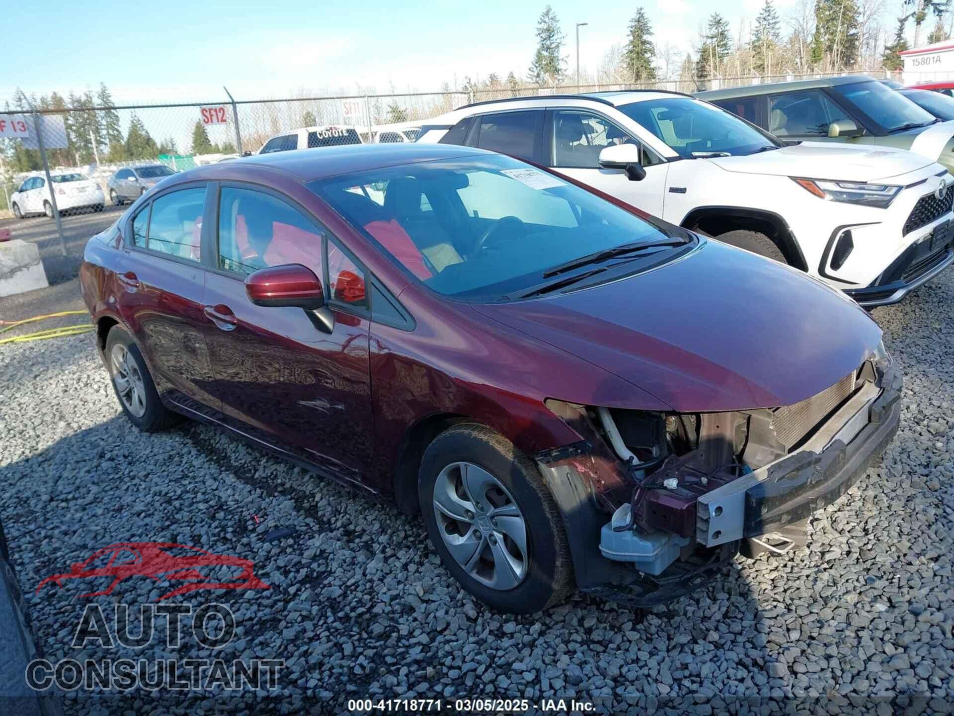 HONDA CIVIC 2015 - 19XFB2F57FE200036