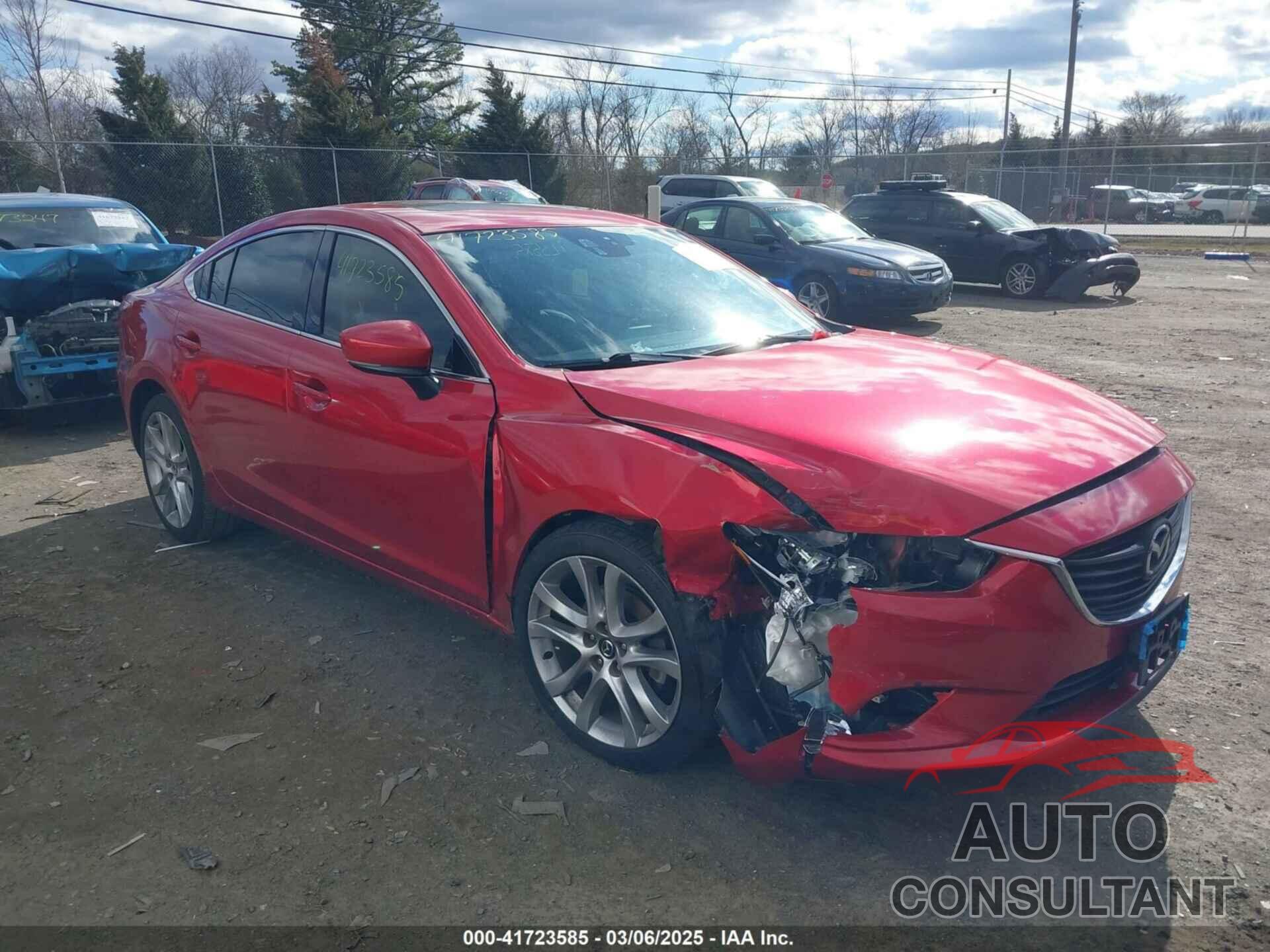 MAZDA MAZDA6 2017 - JM1GL1V53H1117304