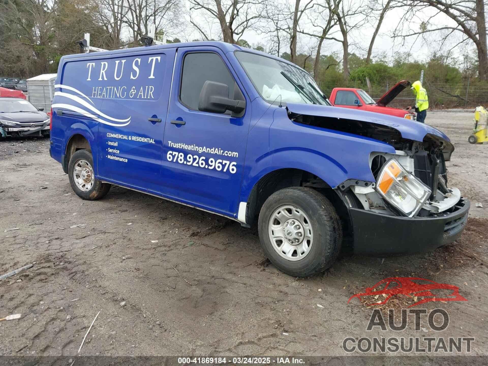 NISSAN NV CARGO NV2500 HD 2020 - 1N6BF0KY8LN802178