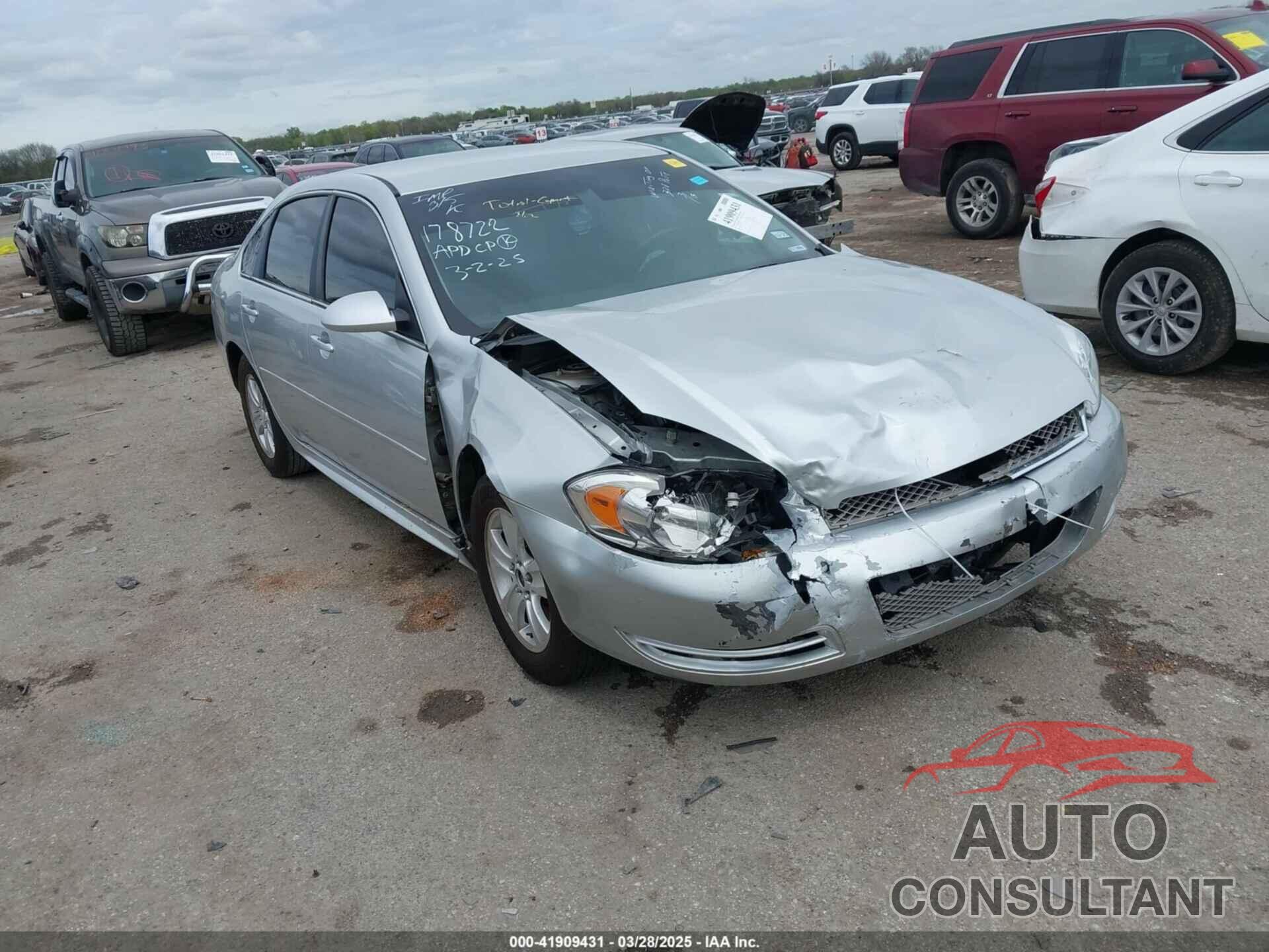 CHEVROLET IMPALA LIMITED 2014 - 2G1WA5E38E1177553