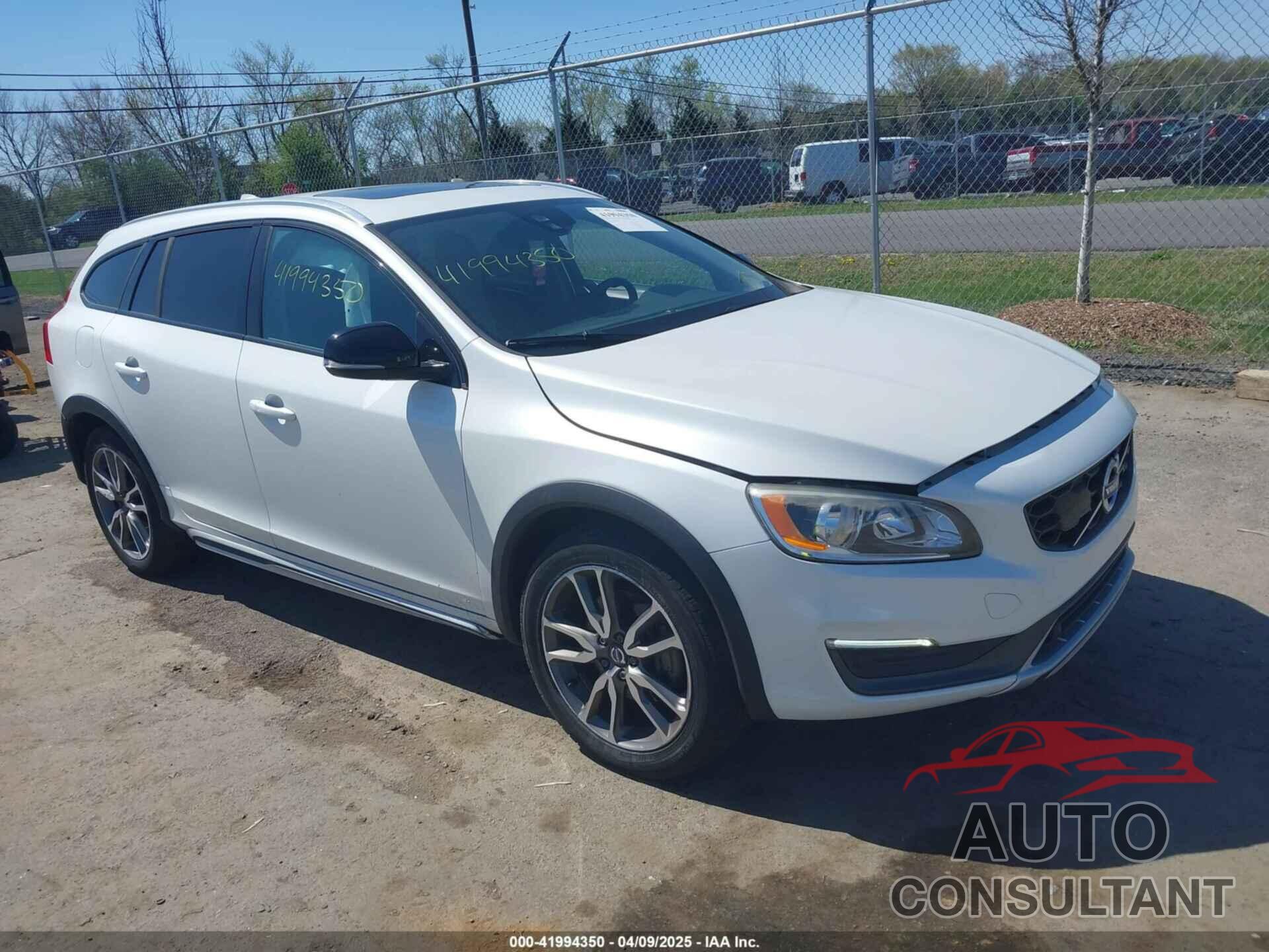 VOLVO V60 CROSS COUNTRY 2016 - YV4612HK2G1012130