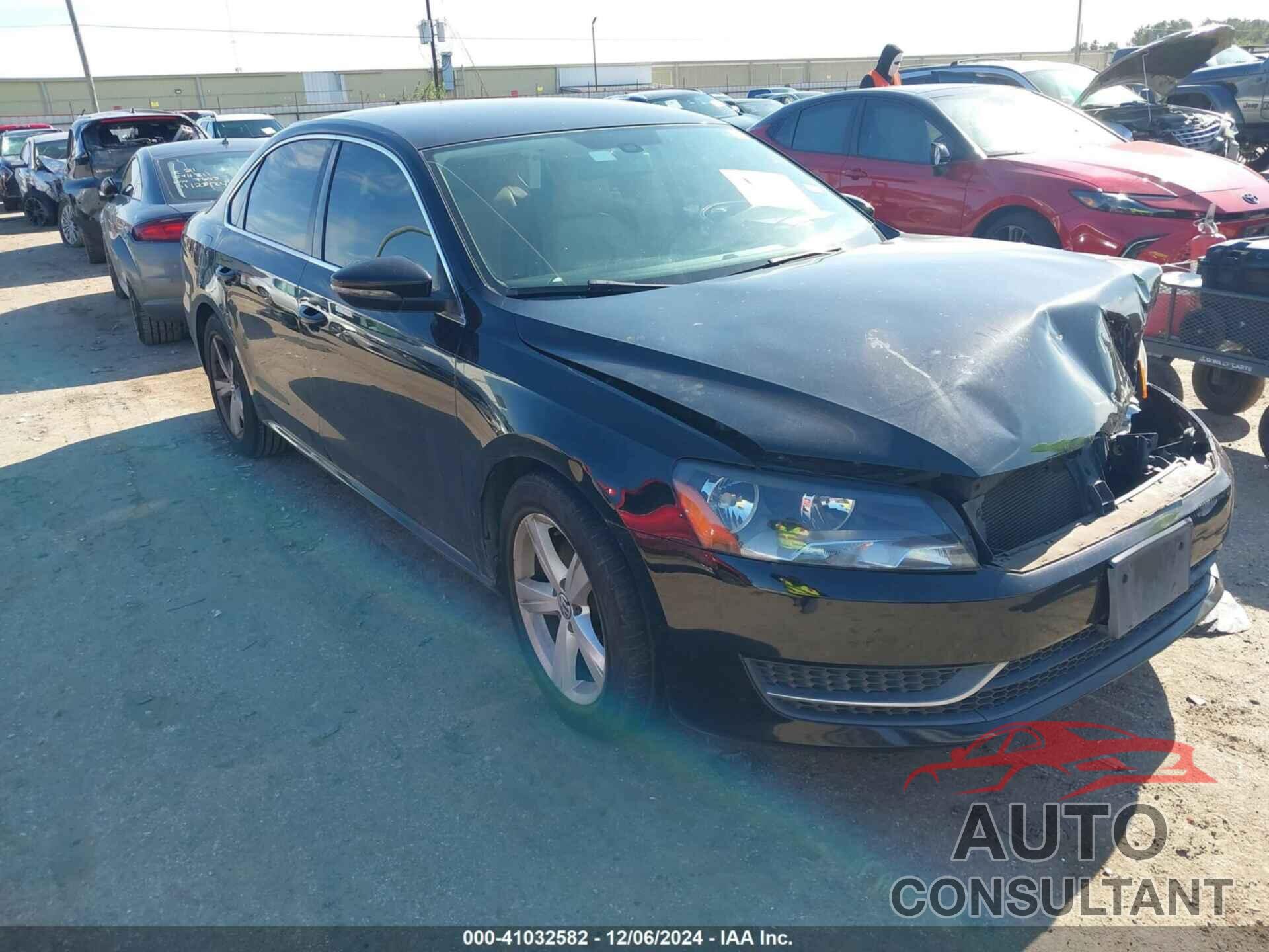 VOLKSWAGEN PASSAT 2012 - 1VWBP7A34CC065455