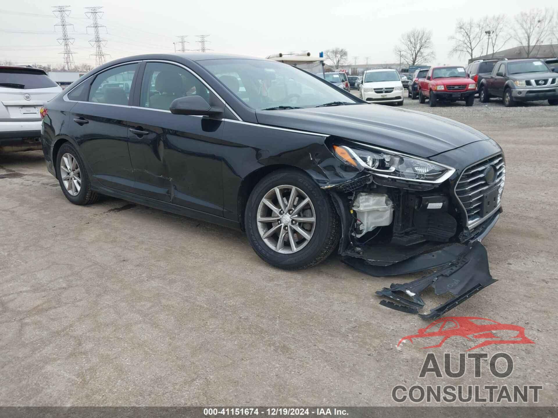 HYUNDAI SONATA 2018 - 5NPE24AF3JH608075
