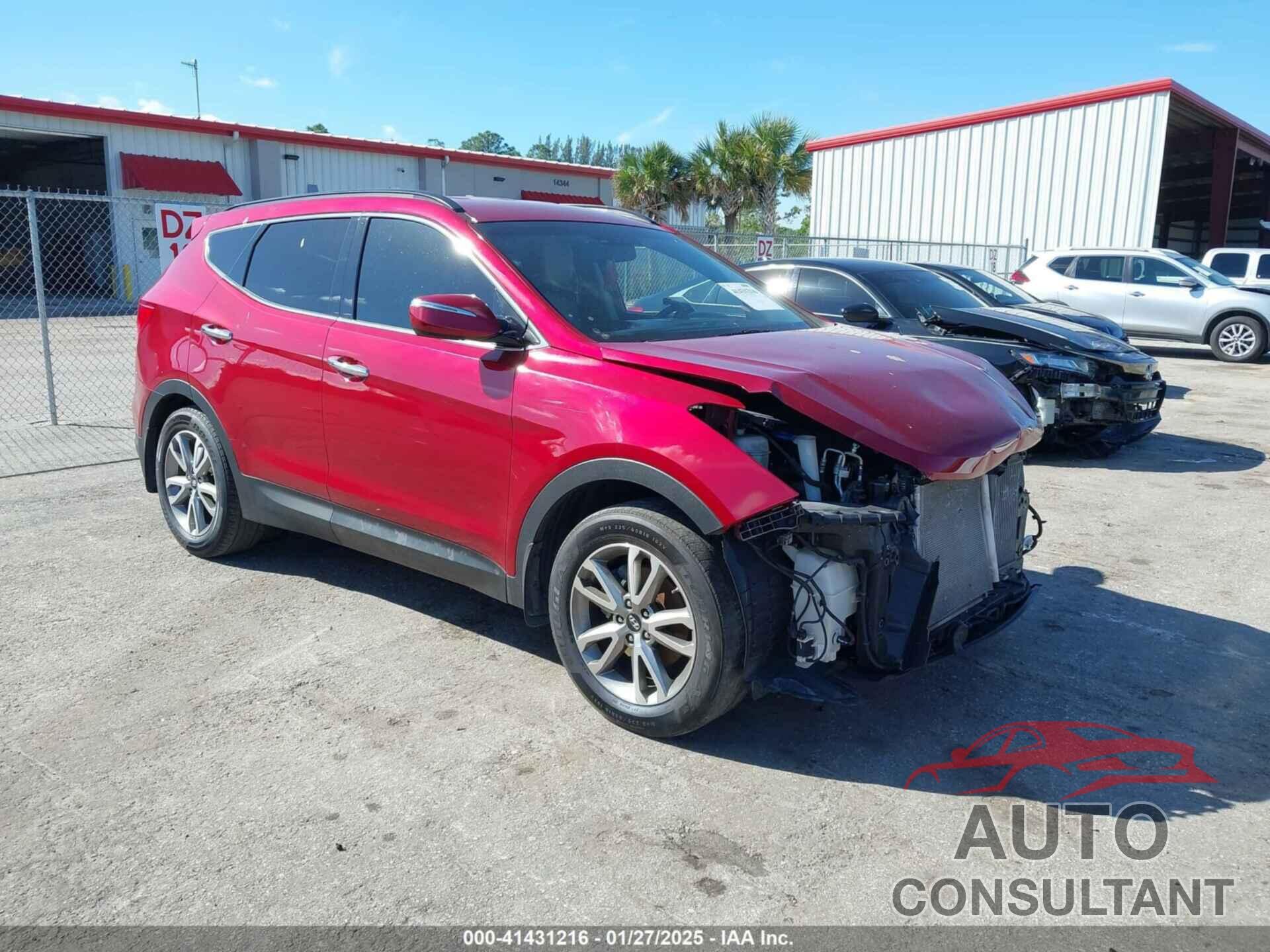 HYUNDAI SANTA FE SPORT 2016 - 5XYZU3LA4GG315373