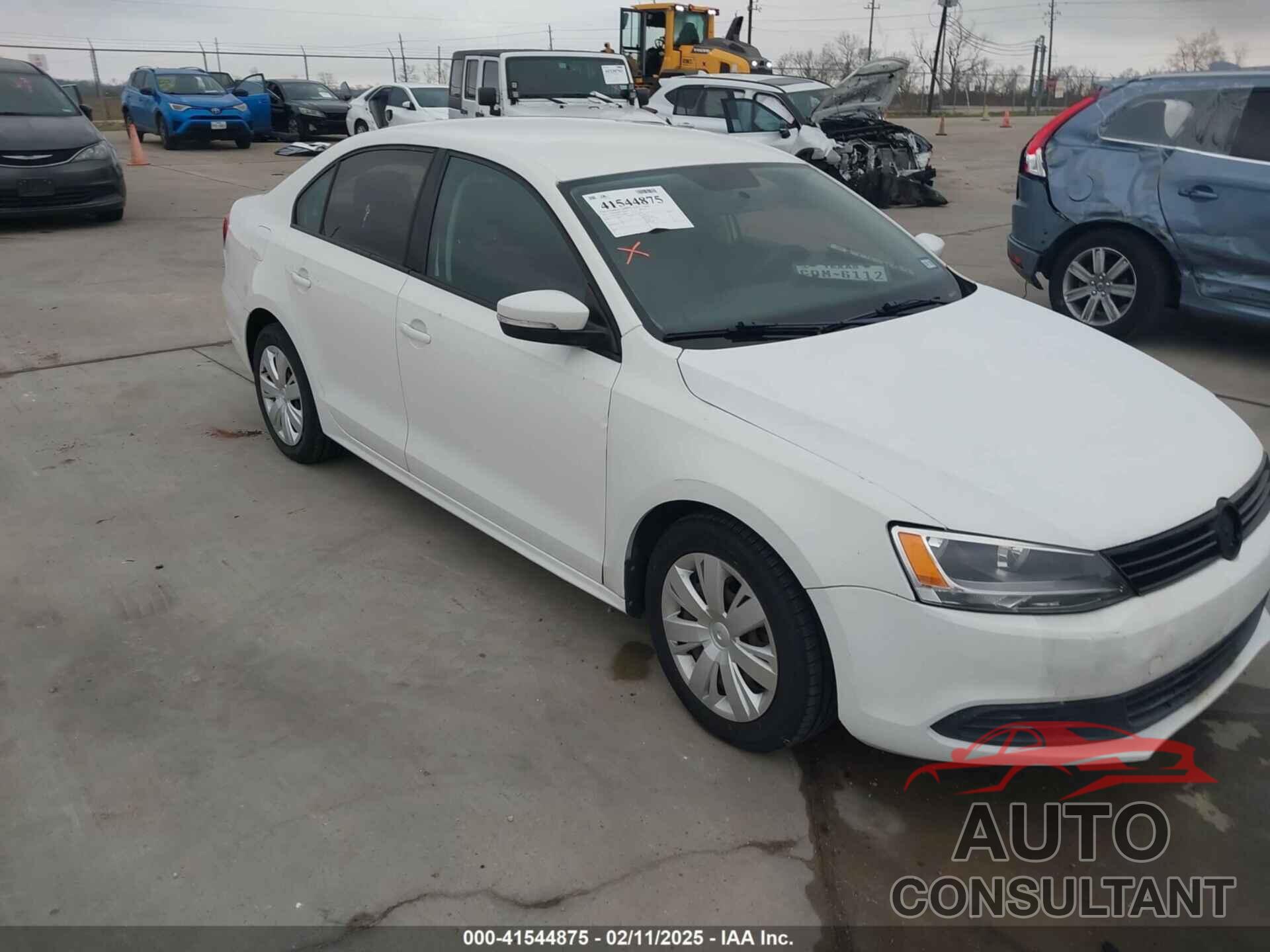 VOLKSWAGEN JETTA 2012 - 3VWDP7AJ9CM318968