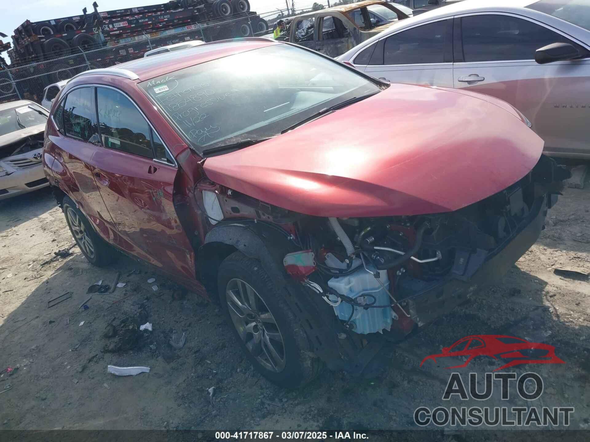 LEXUS NX 200T 2016 - JTJYARBZ5G2044751