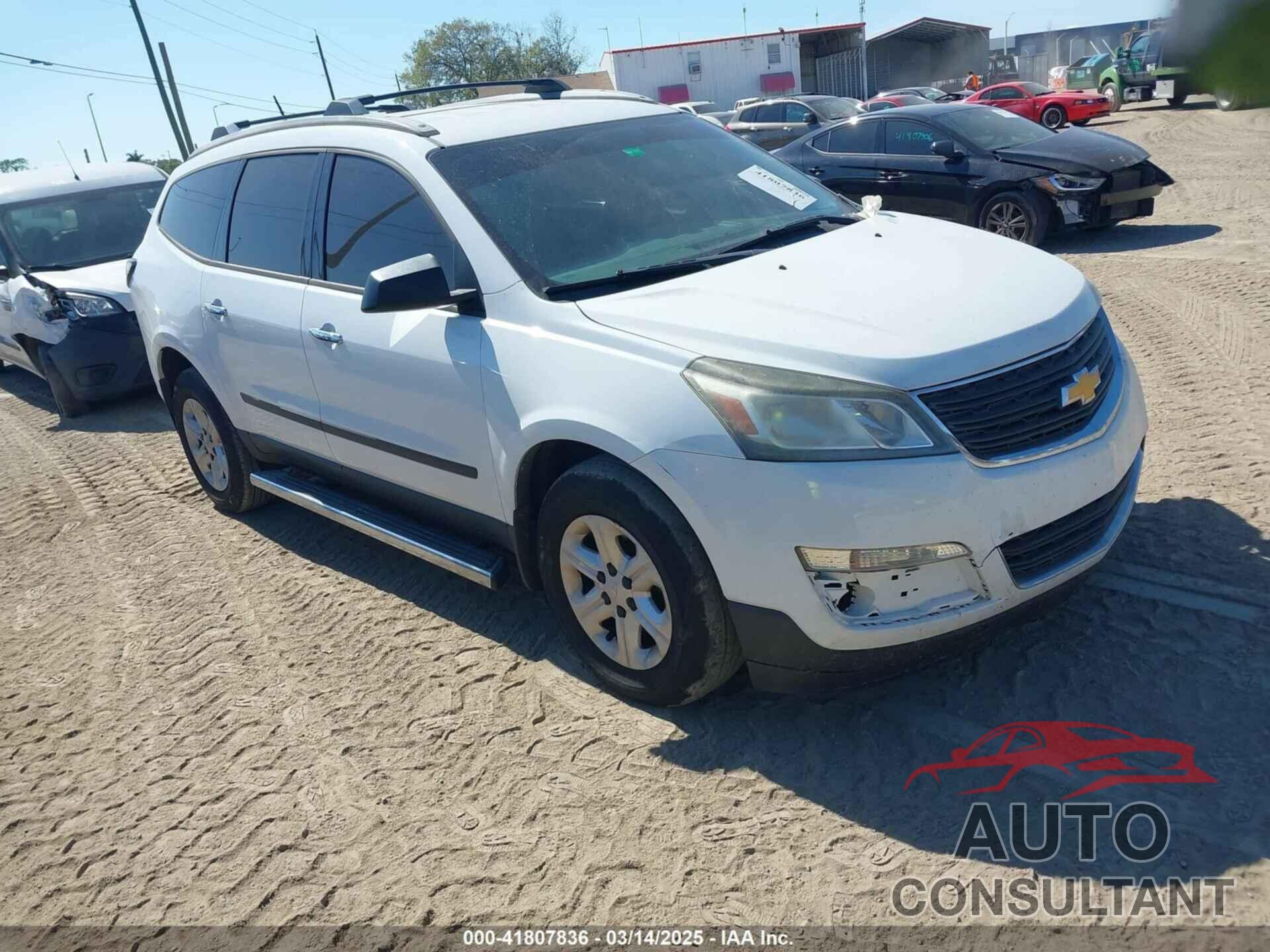 CHEVROLET TRAVERSE 2017 - 1GNKRFED6HJ102218