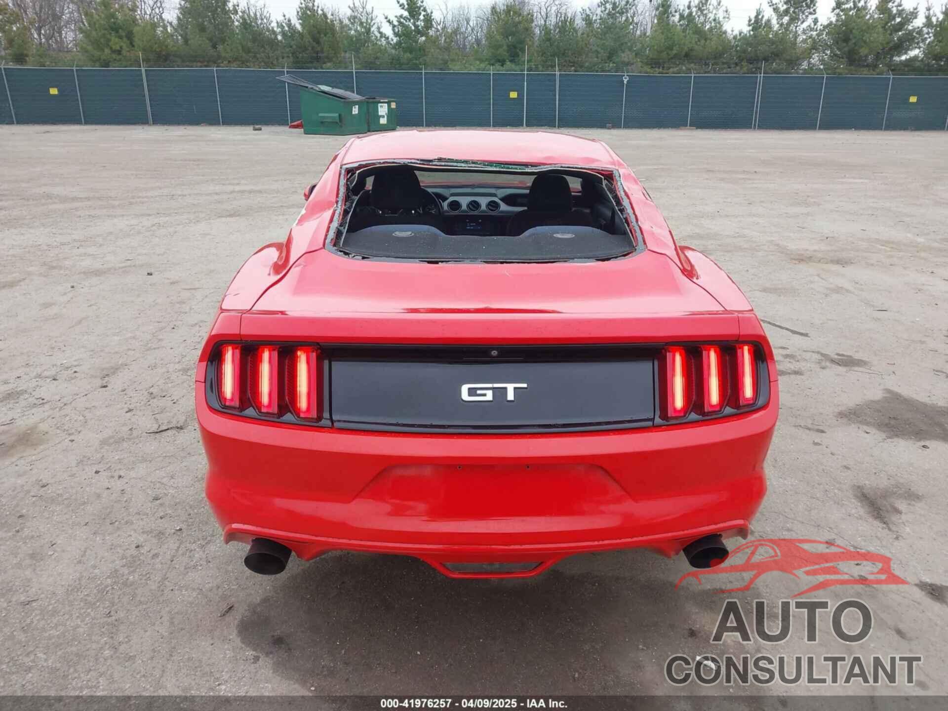 FORD MUSTANG 2016 - 1FA6P8CF6G5266338