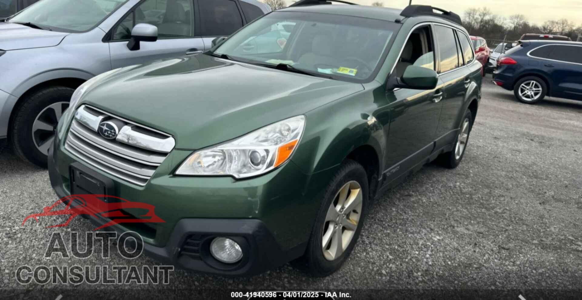 SUBARU OUTBACK 2013 - 4S4BRBCC8D3304189