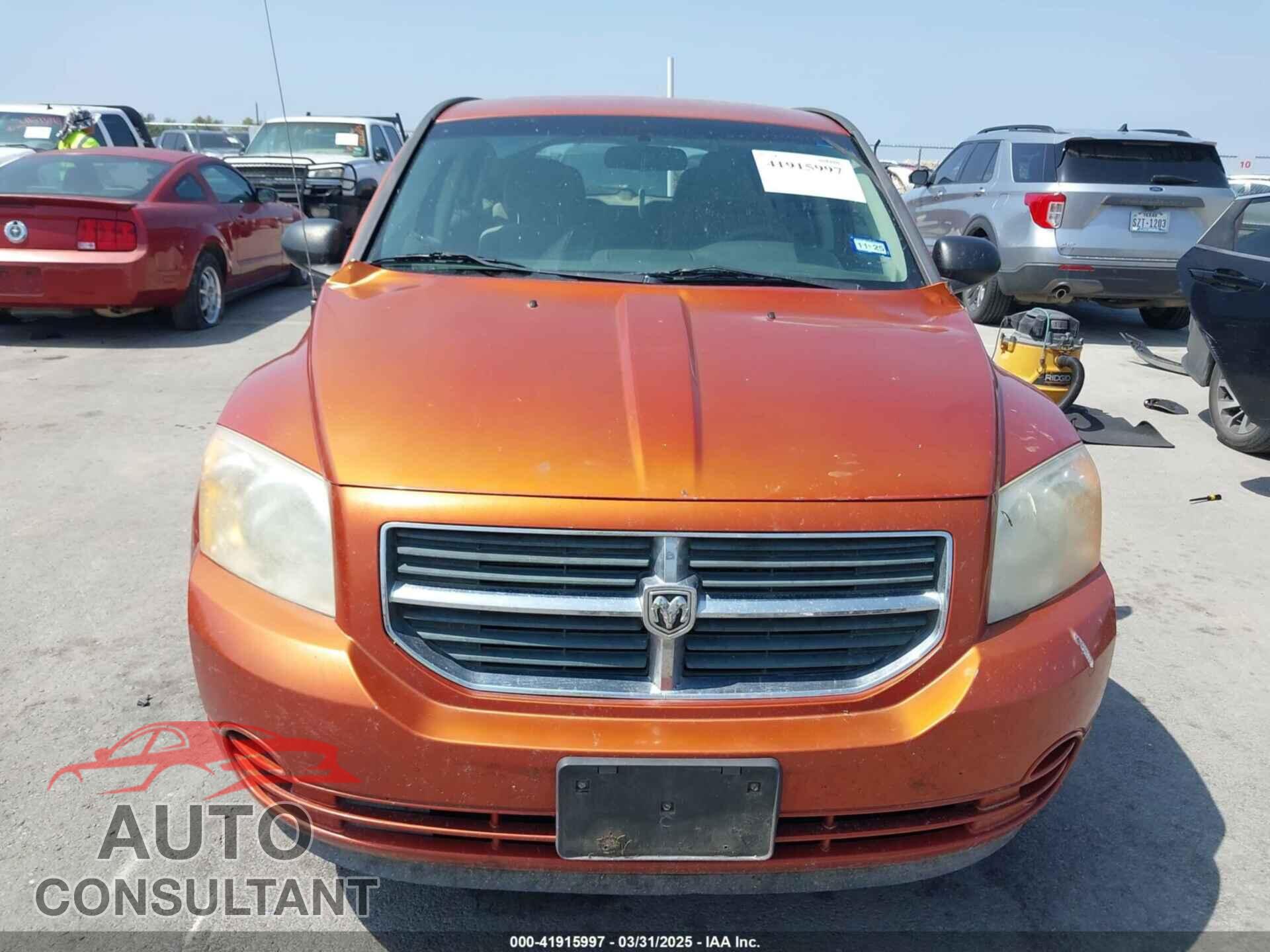 DODGE CALIBER 2010 - 1B3CB4HA9AD549848