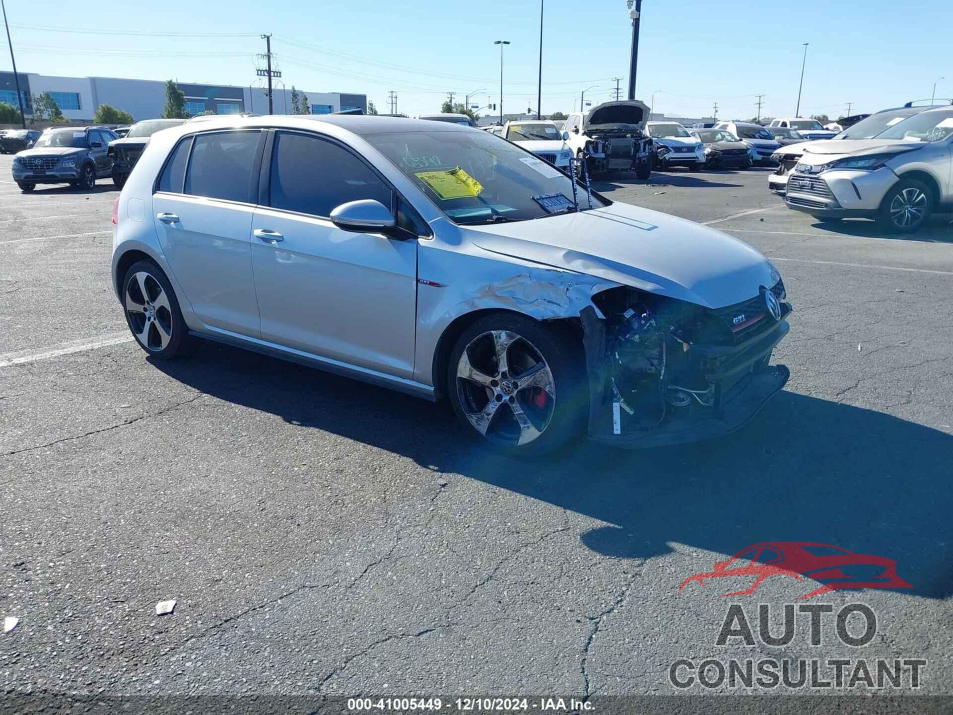 VOLKSWAGEN GOLF GTI 2015 - 3VW4T7AU2FM006663