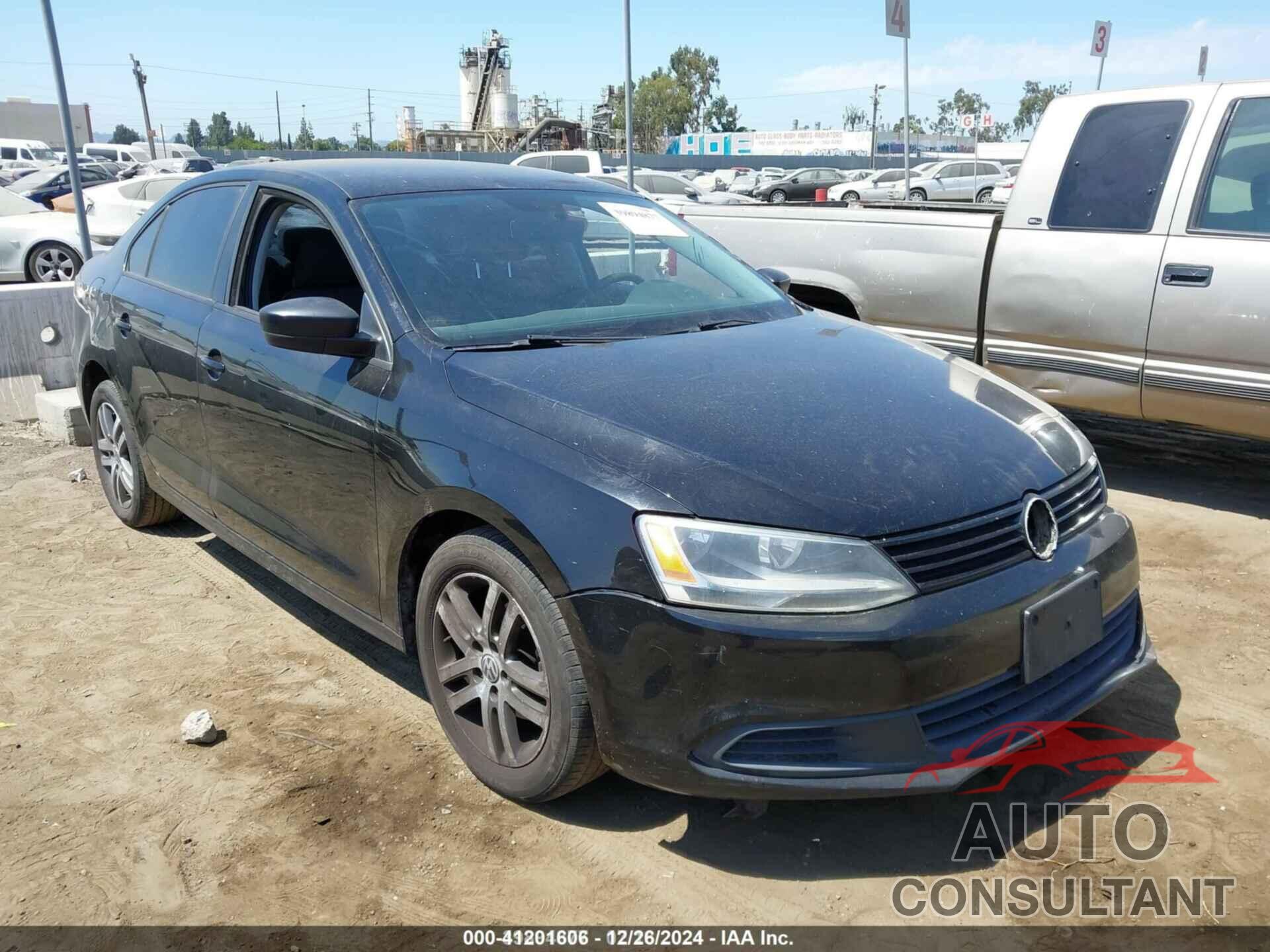 VOLKSWAGEN JETTA 2012 - 3VW2K7AJ2CM354958