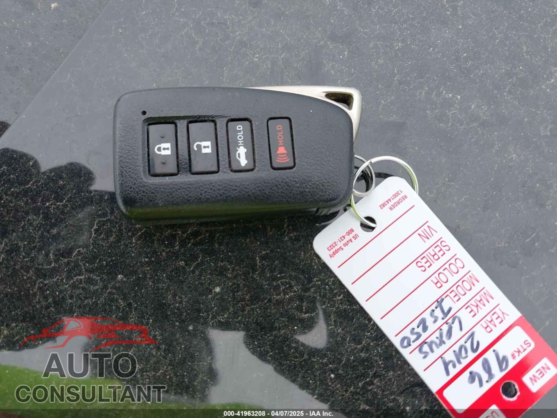 LEXUS IS 250 2014 - JTHBF1D25E5038535