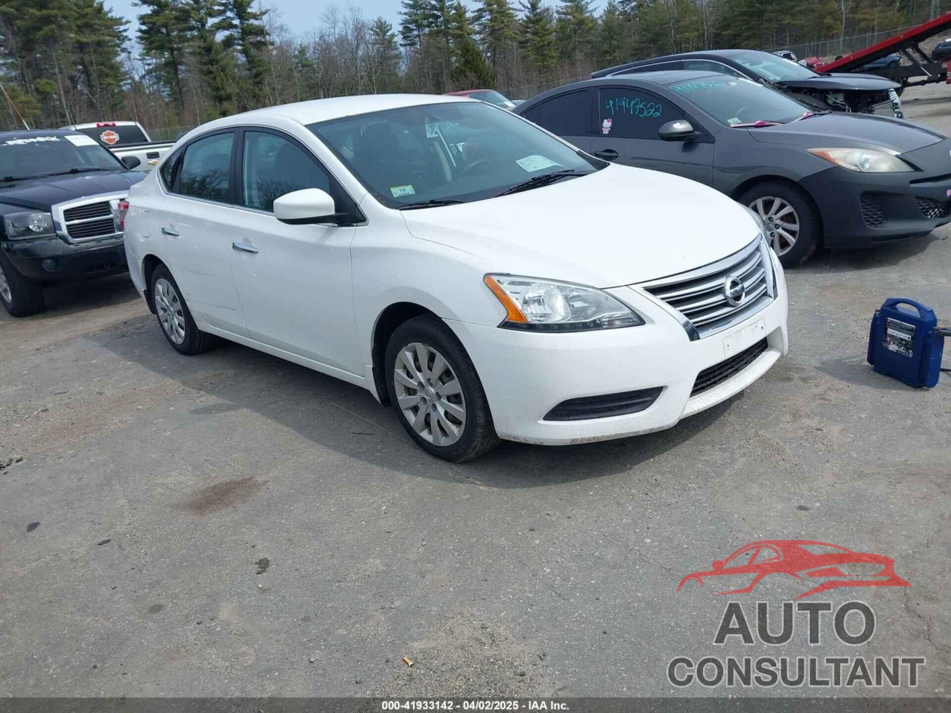 NISSAN SENTRA 2015 - 3N1AB7AP1FY263134