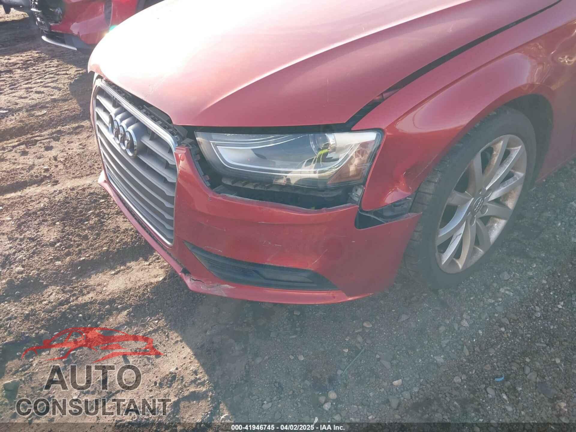 AUDI A4 2013 - WAUFFAFL7DN036130