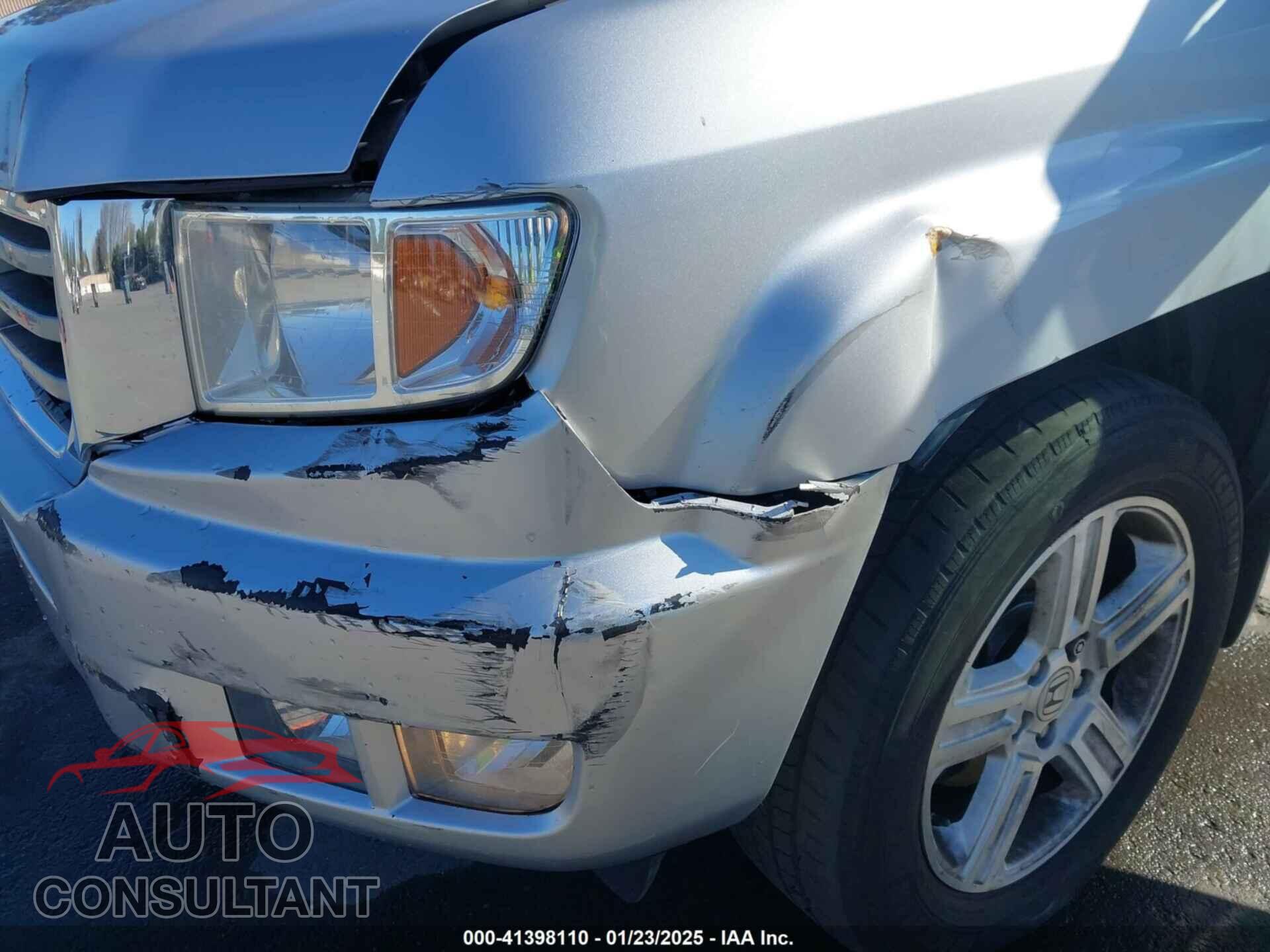 HONDA RIDGELINE 2013 - 5FPYK1F59DB005072