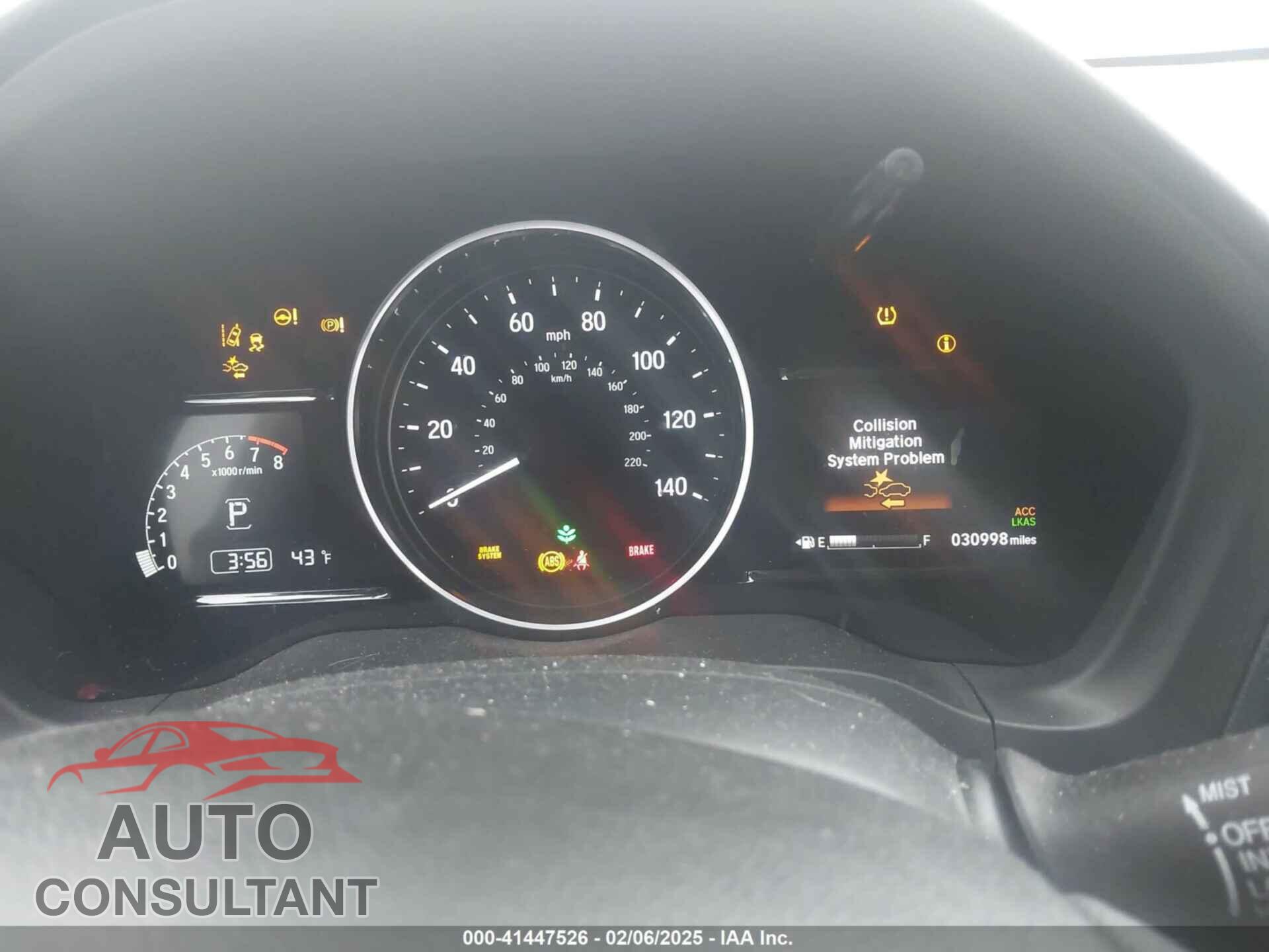 HONDA HR-V 2020 - 3CZRU6H54LM735364