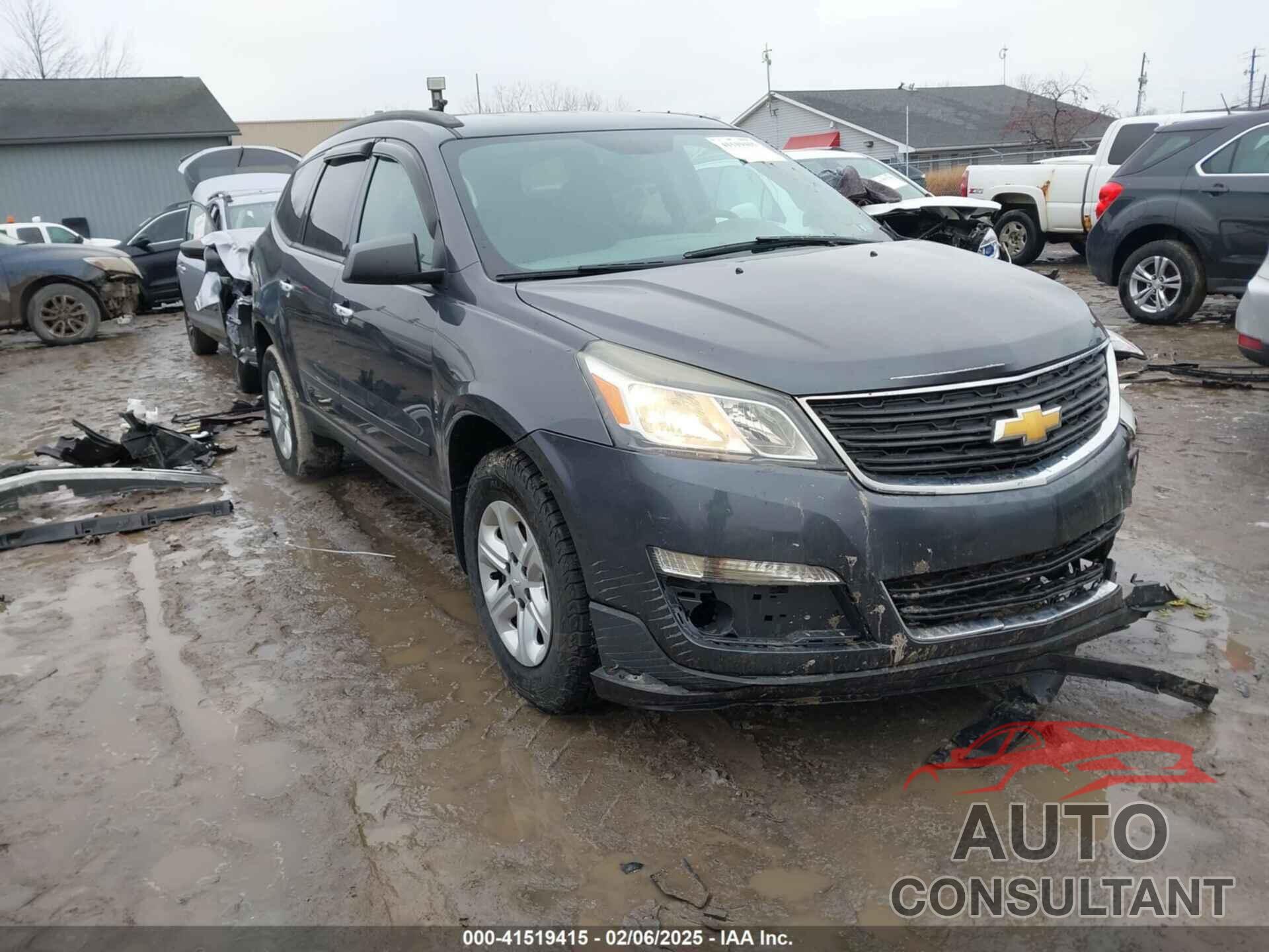 CHEVROLET TRAVERSE 2014 - 1GNKRFED1EJ136613