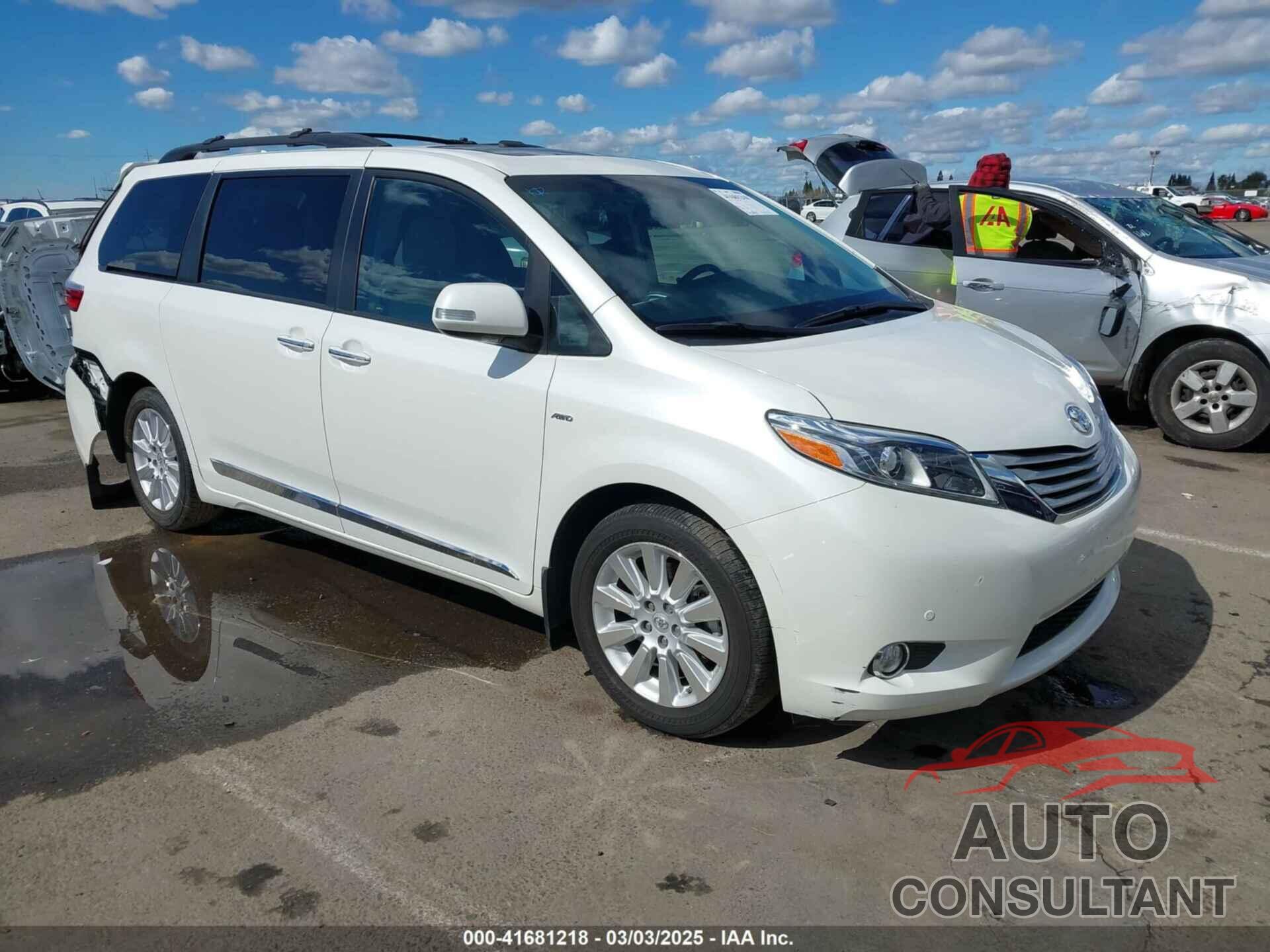 TOYOTA SIENNA 2016 - 5TDDK3DC3GS144473