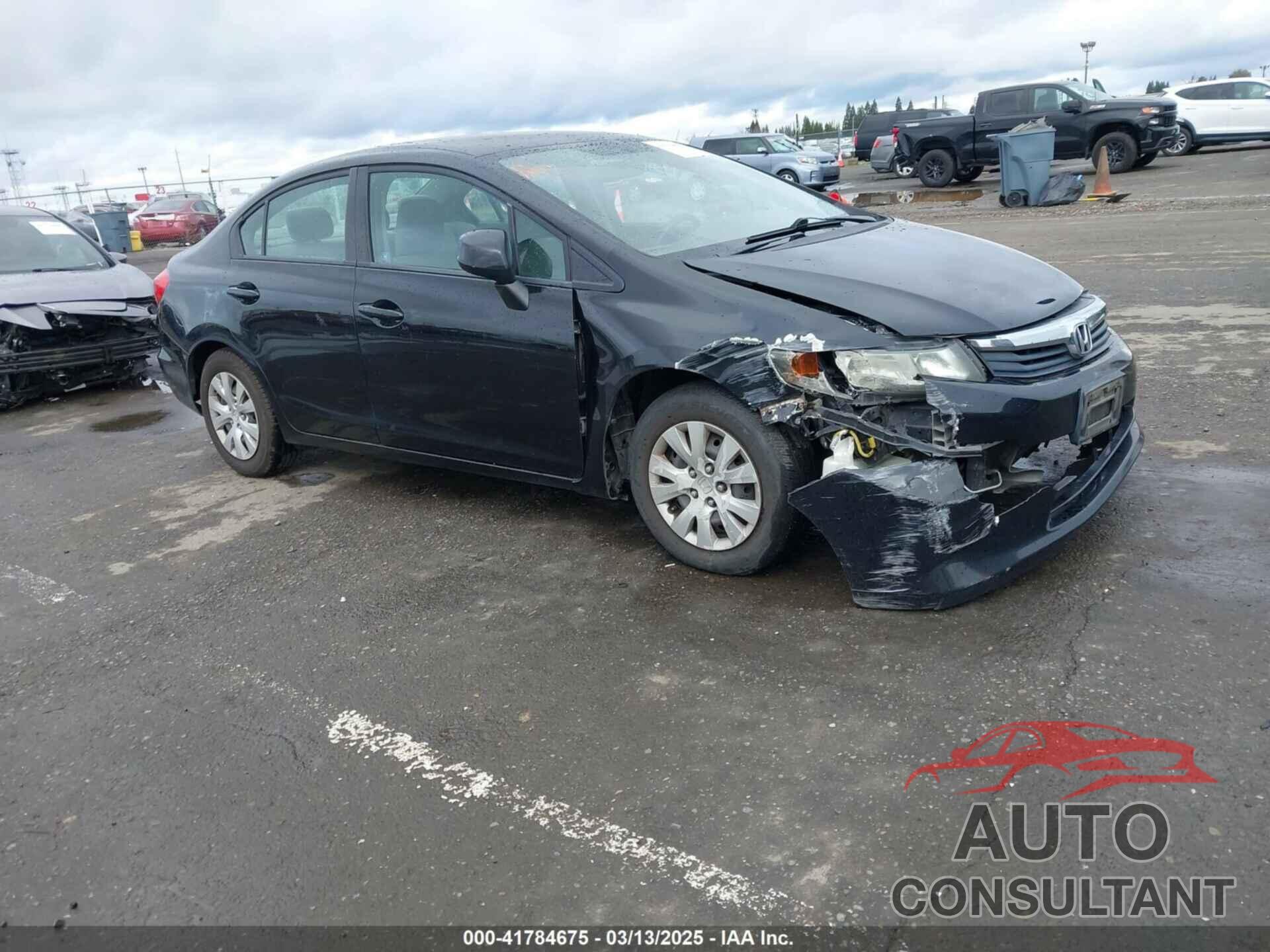 HONDA CIVIC 2012 - 2HGFB2F59CH569708