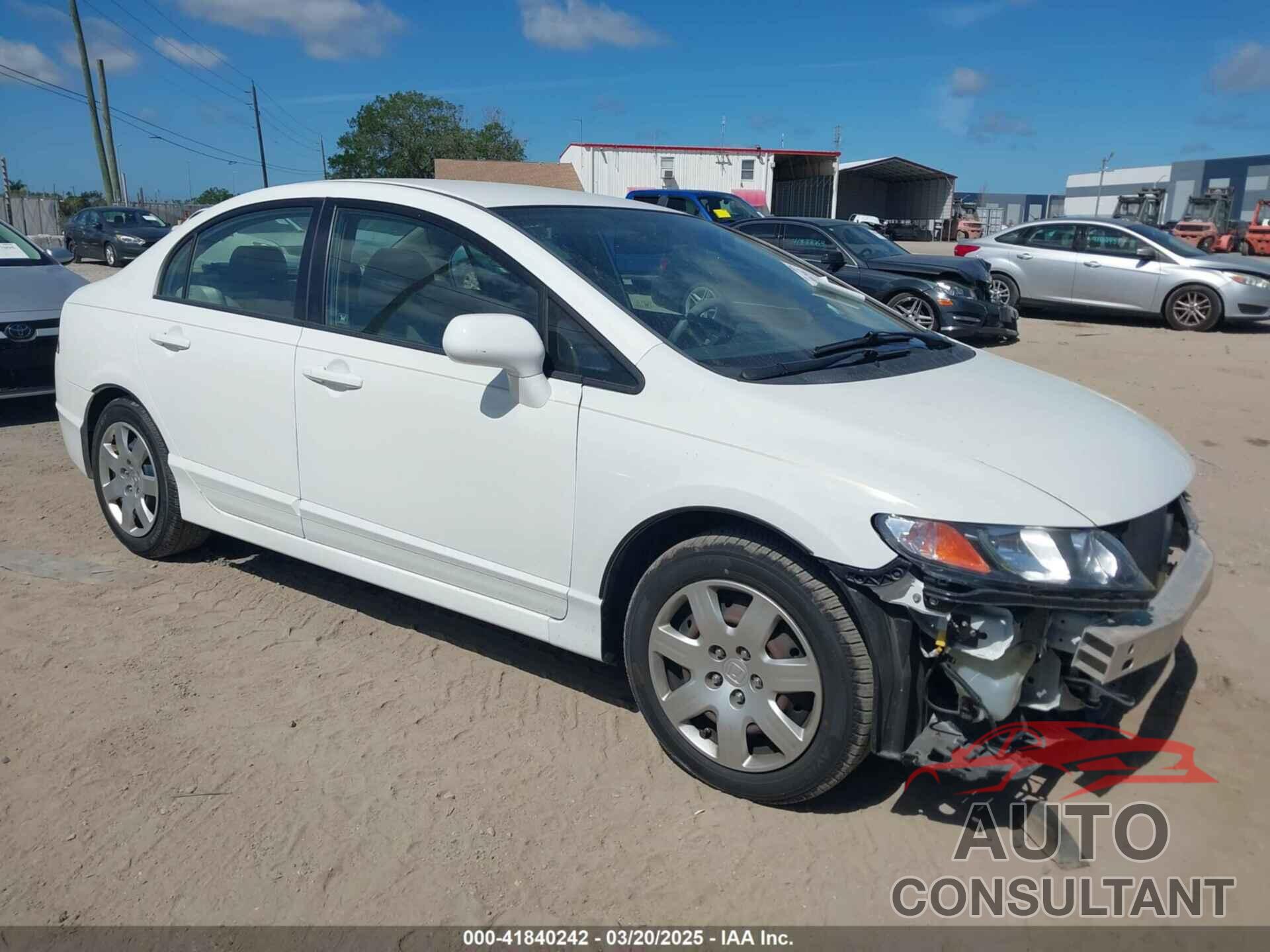HONDA CIVIC 2010 - 2HGFA1F5XAH551745