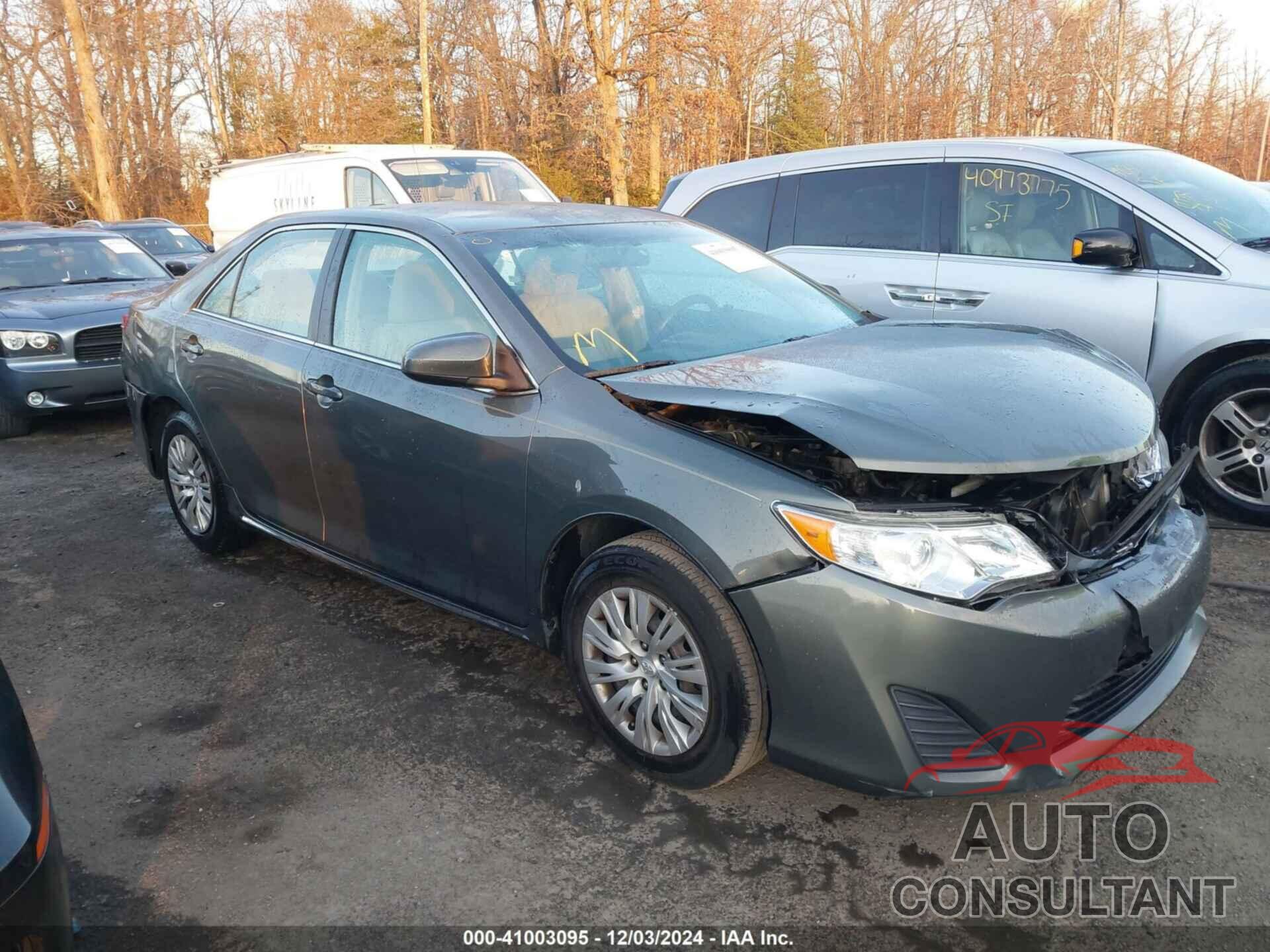 TOYOTA CAMRY 2012 - 4T1BF1FK5CU504610