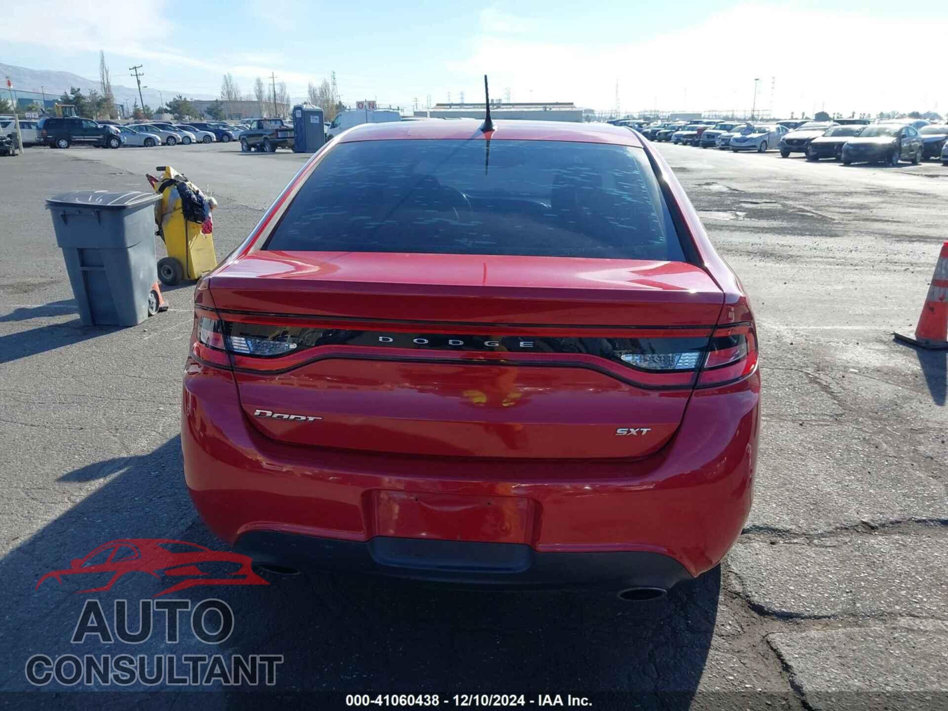 DODGE DART 2013 - 1C3CDFBA6DD300347