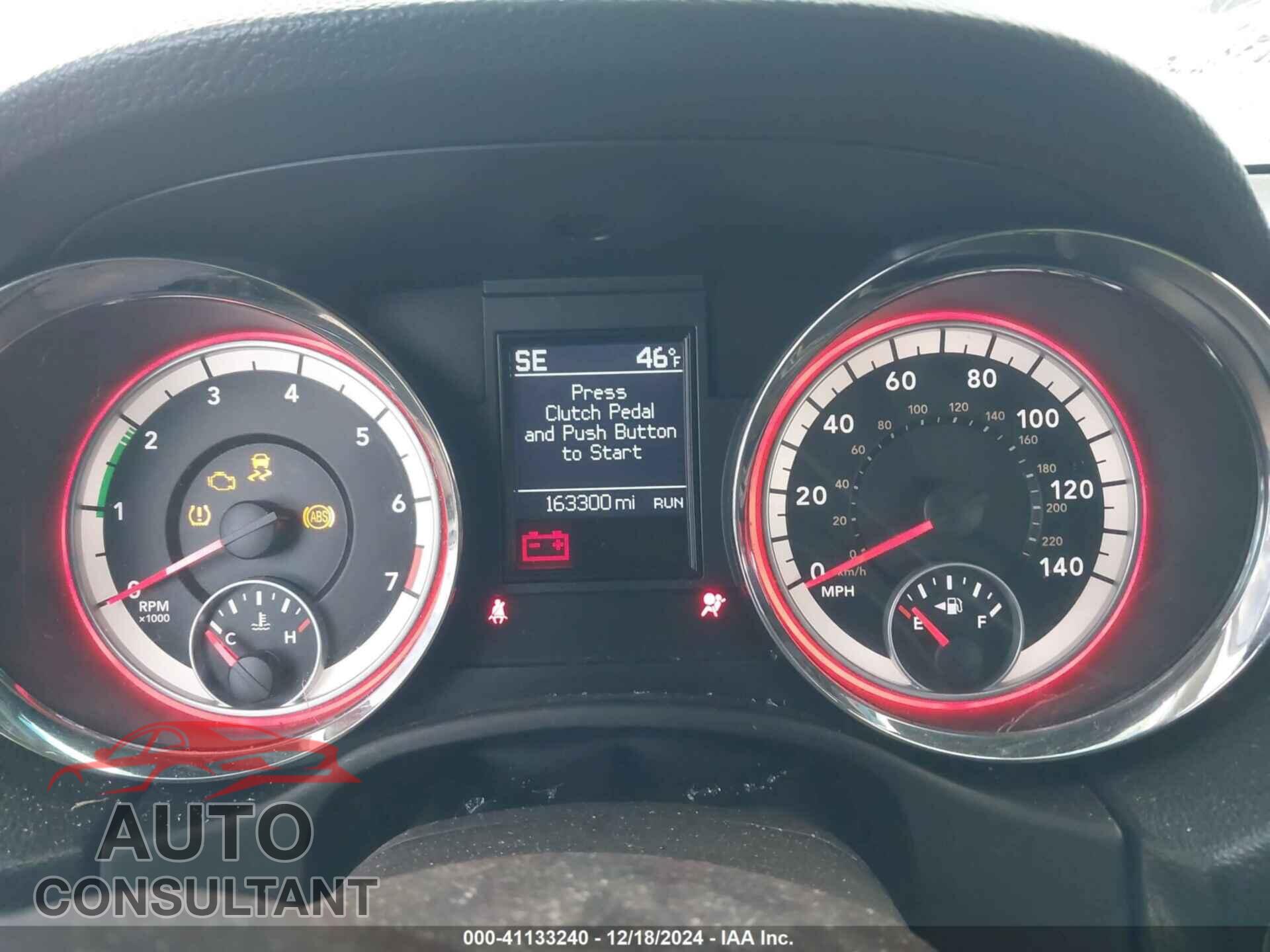 DODGE DURANGO 2013 - 1C4RDJDG9DC682695
