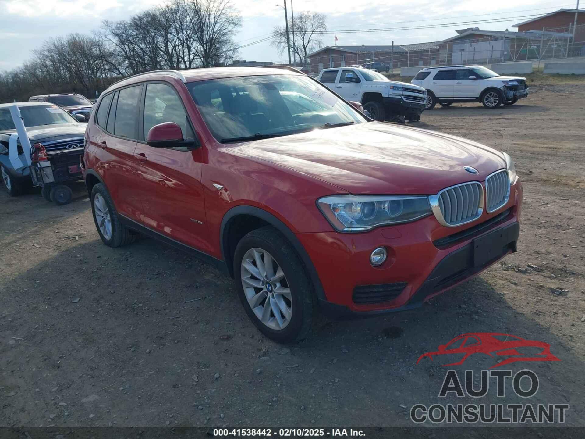 BMW X3 2015 - 5UXWX9C5XF0D52529