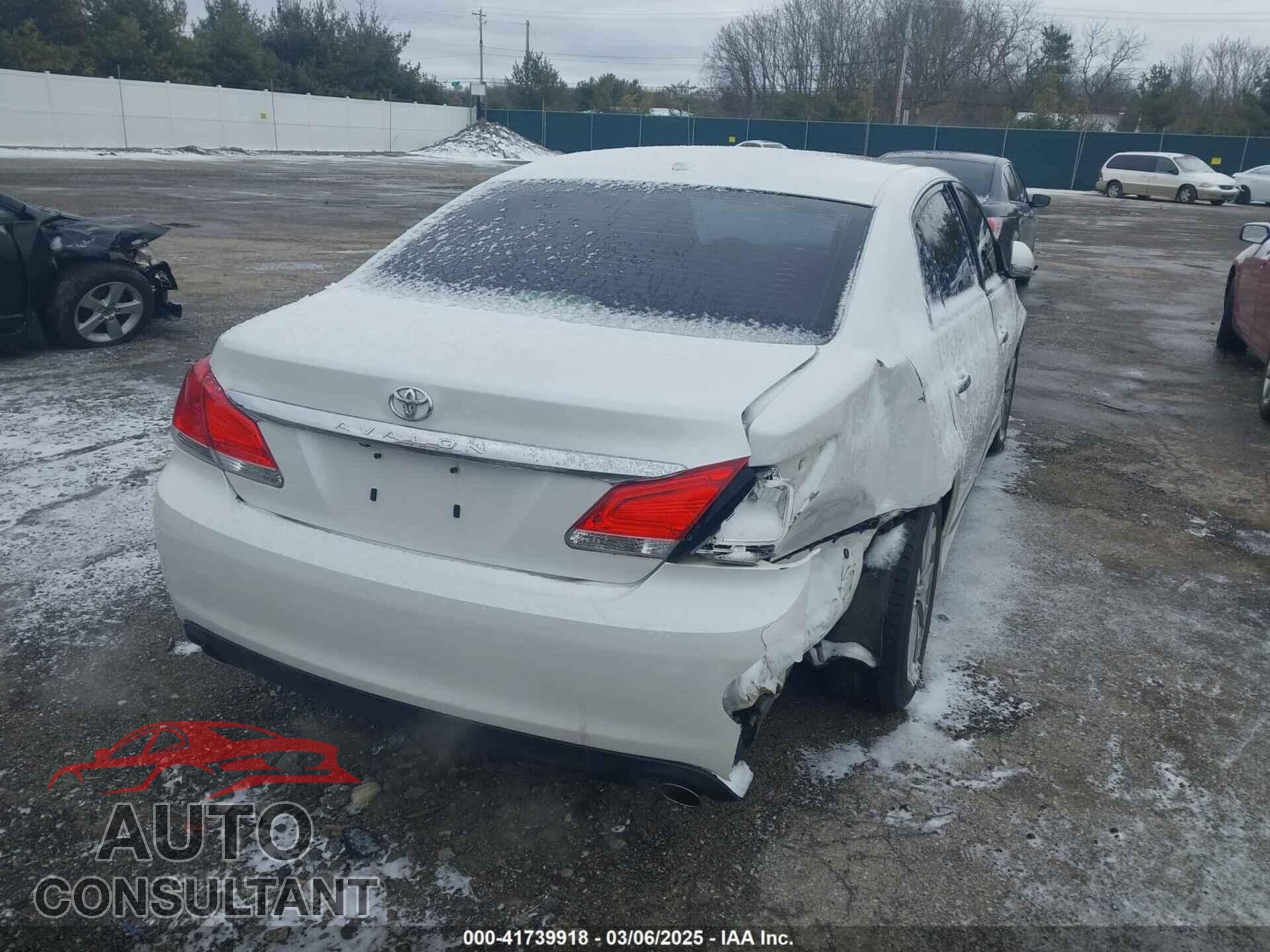 TOYOTA AVALON 2012 - 4T1BK3DB7CU459728