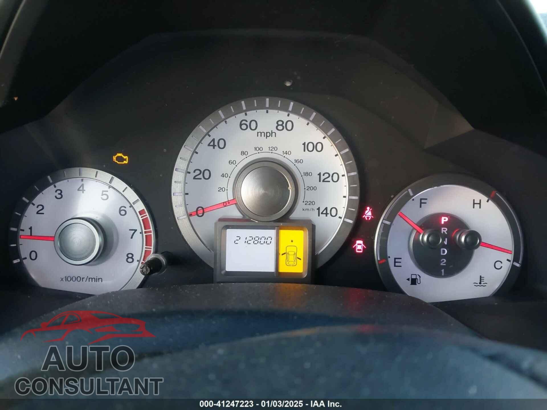 HONDA PILOT 2011 - 5FNYF3H24BB005036