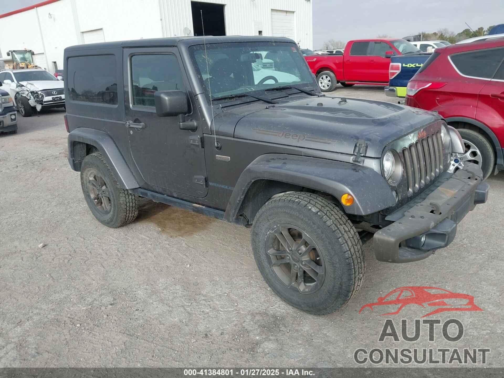 JEEP WRANGLER 2017 - 1C4AJWBG5HL504679