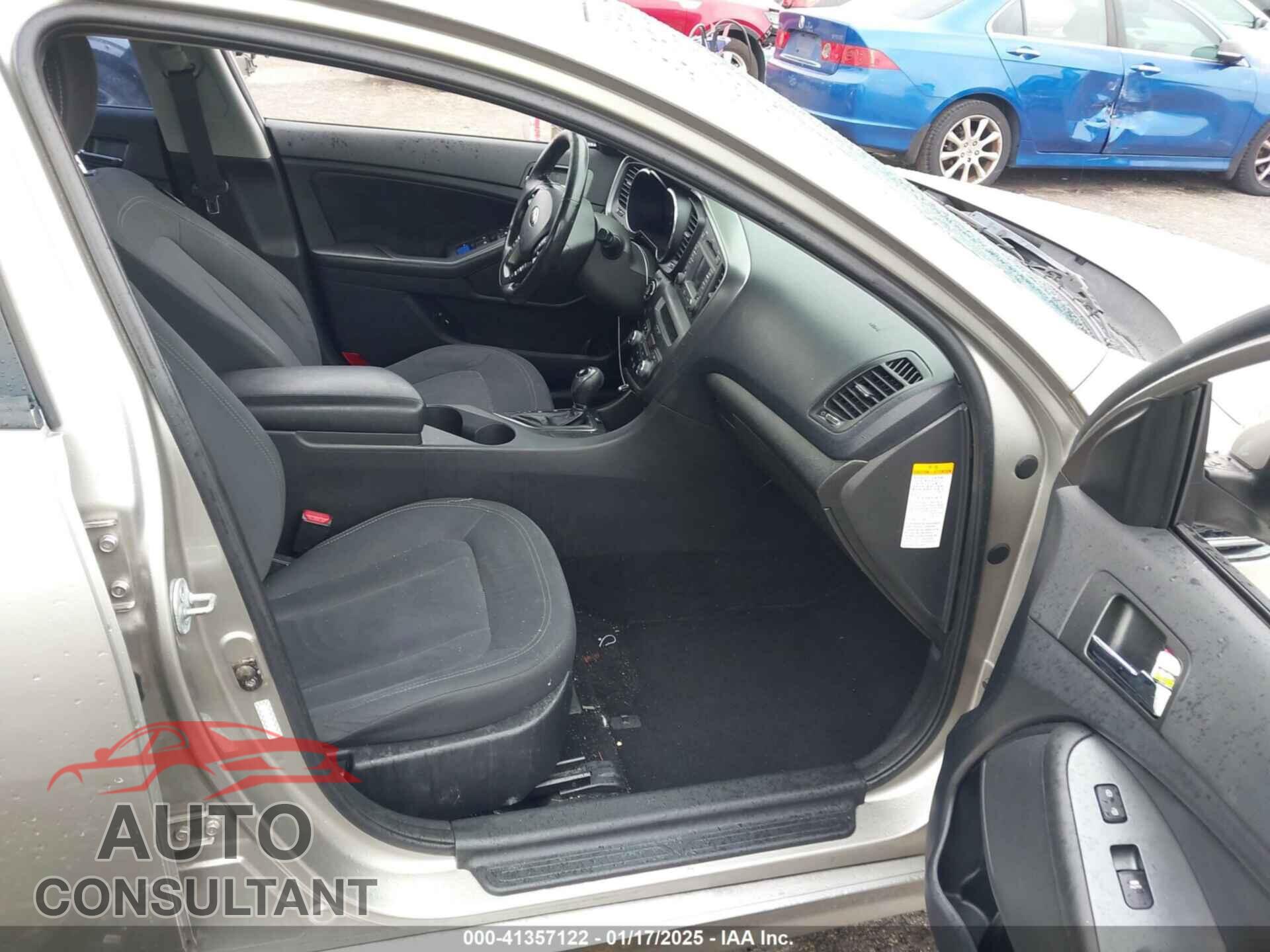 KIA OPTIMA 2012 - KNAGM4AD5C5035276