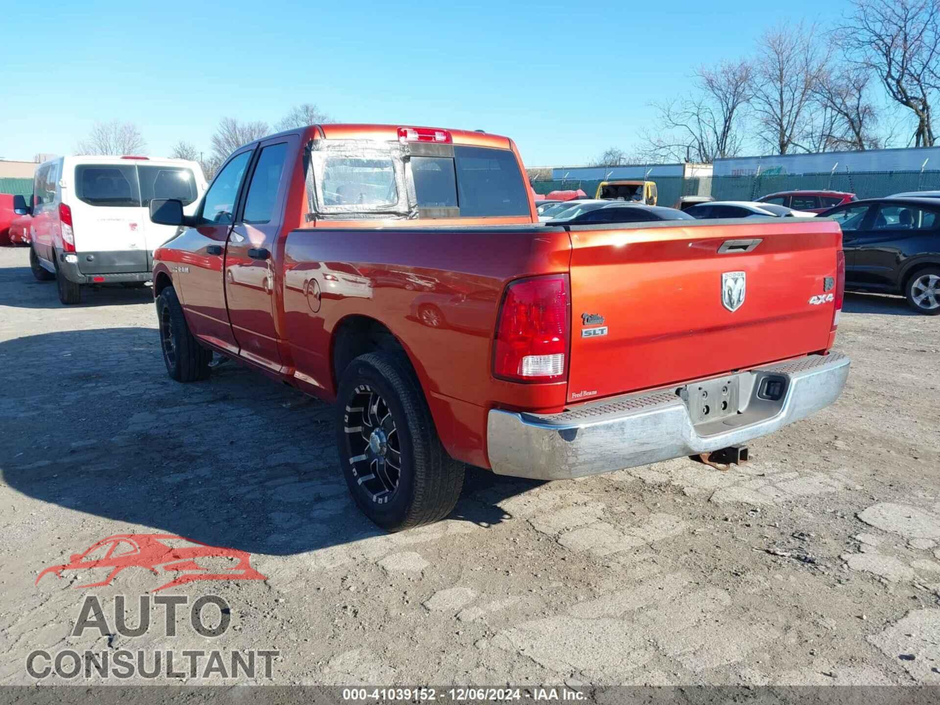 DODGE RAM 1500 2009 - 1D3HV18T59S728043