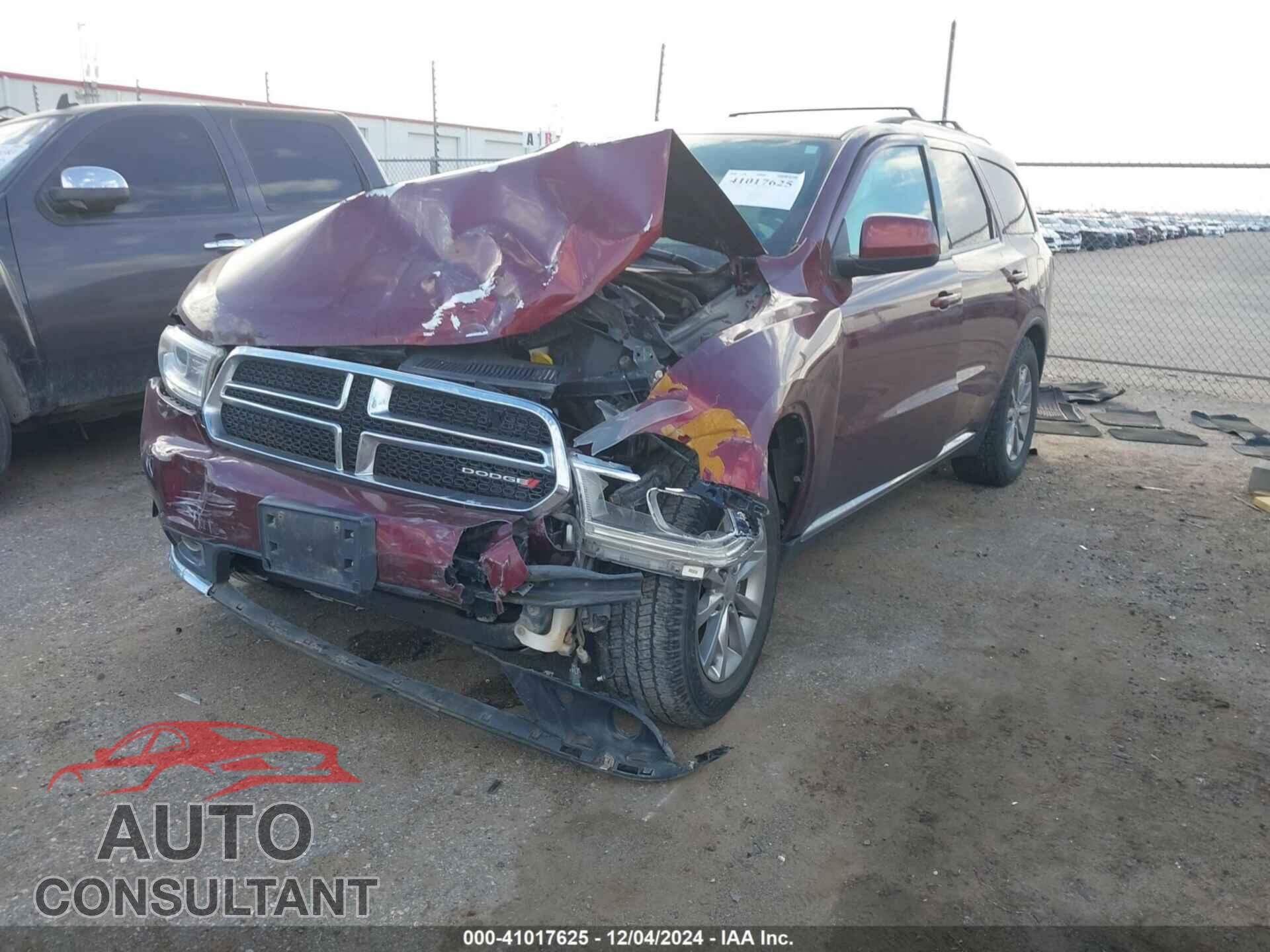 DODGE DURANGO 2016 - 1C4RDHAG6GC430095